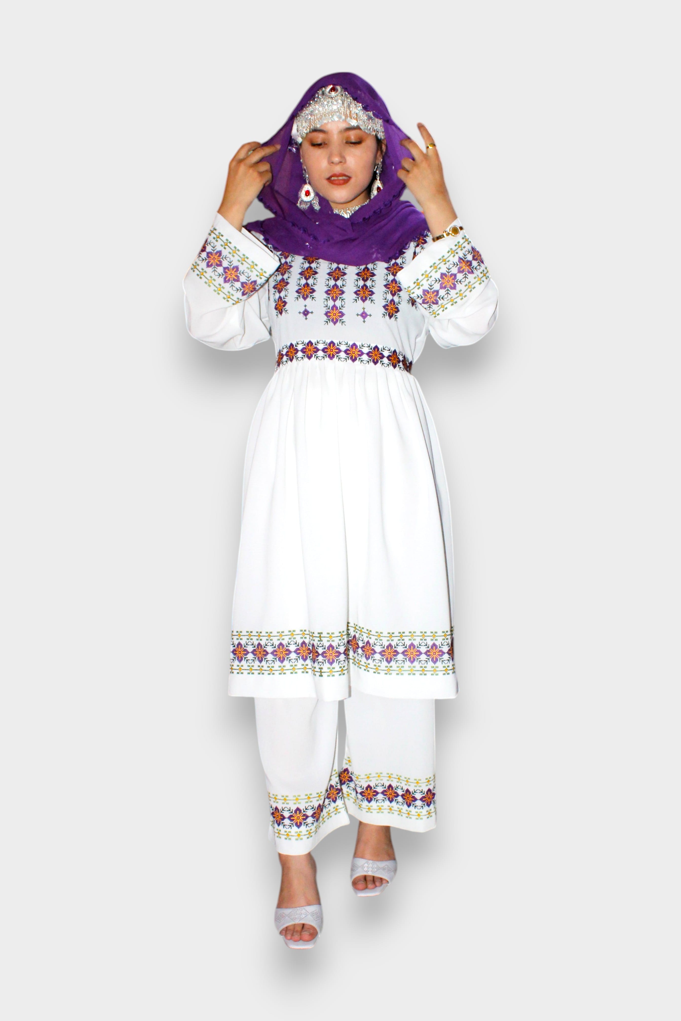 Beautiful Hazaragi Short Party Drees HandMade