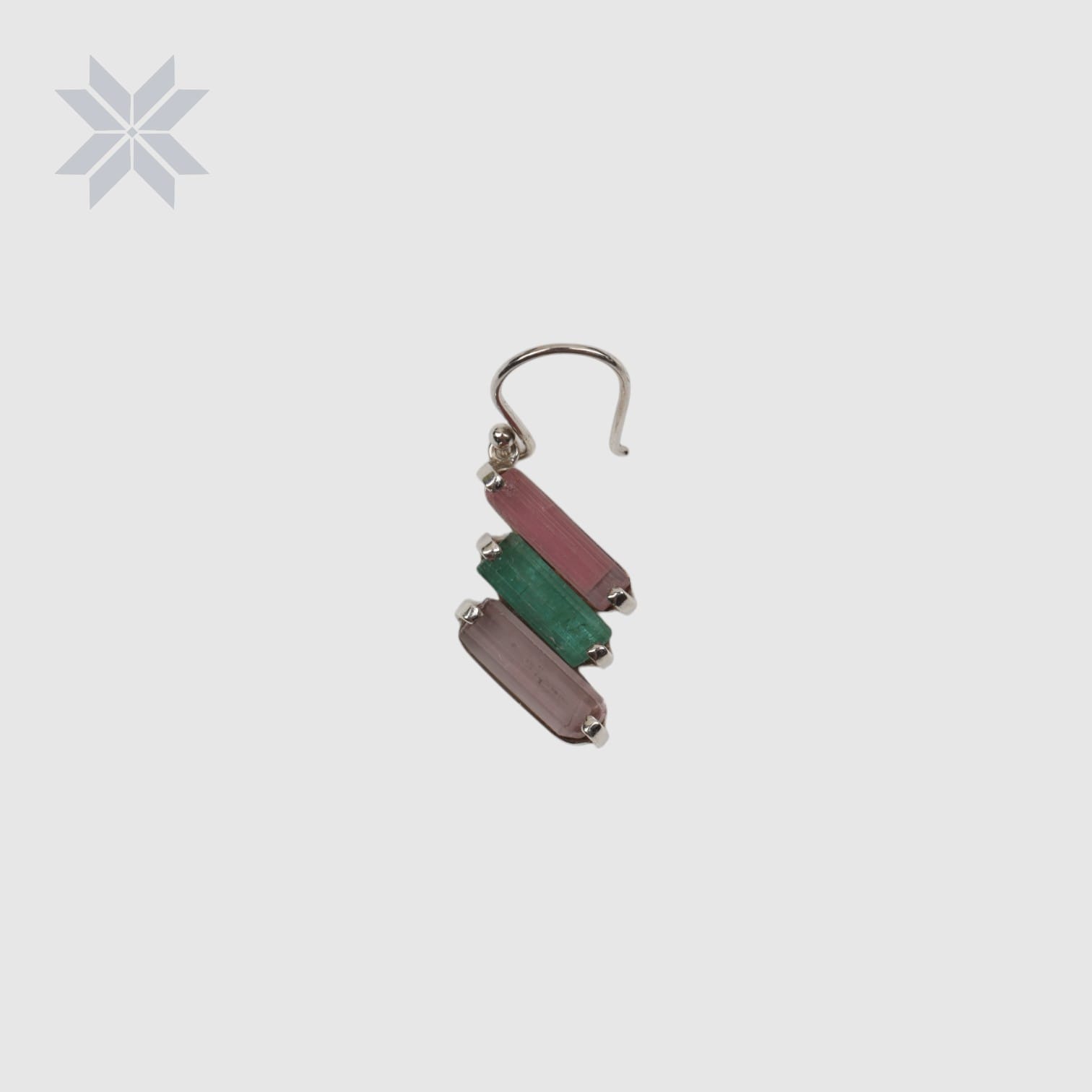 Tourmaline Stone Necklace & Earring Set for Women
