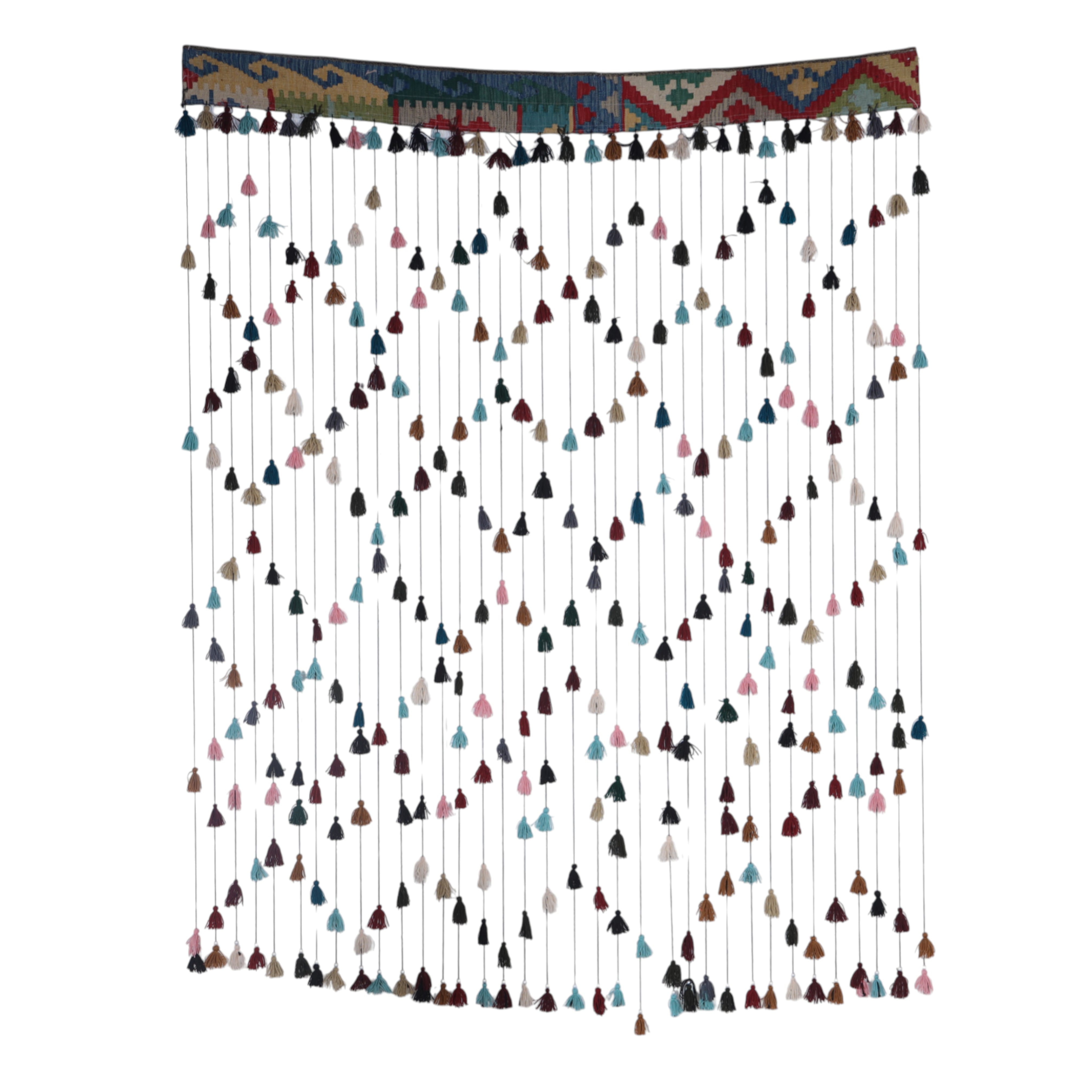 Afghani Curtain (Beehive Design)