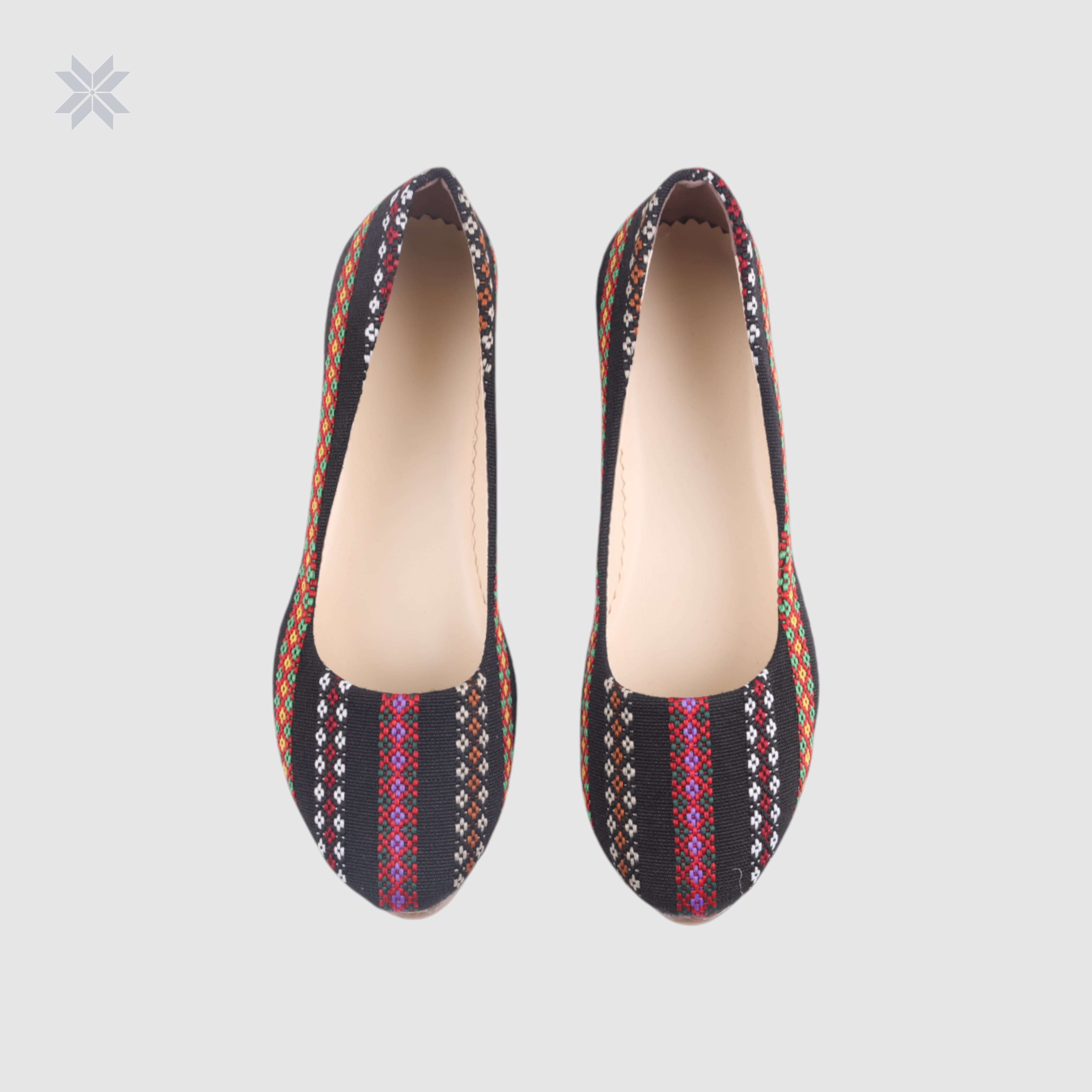 Afghani Women Handwoven Shoe