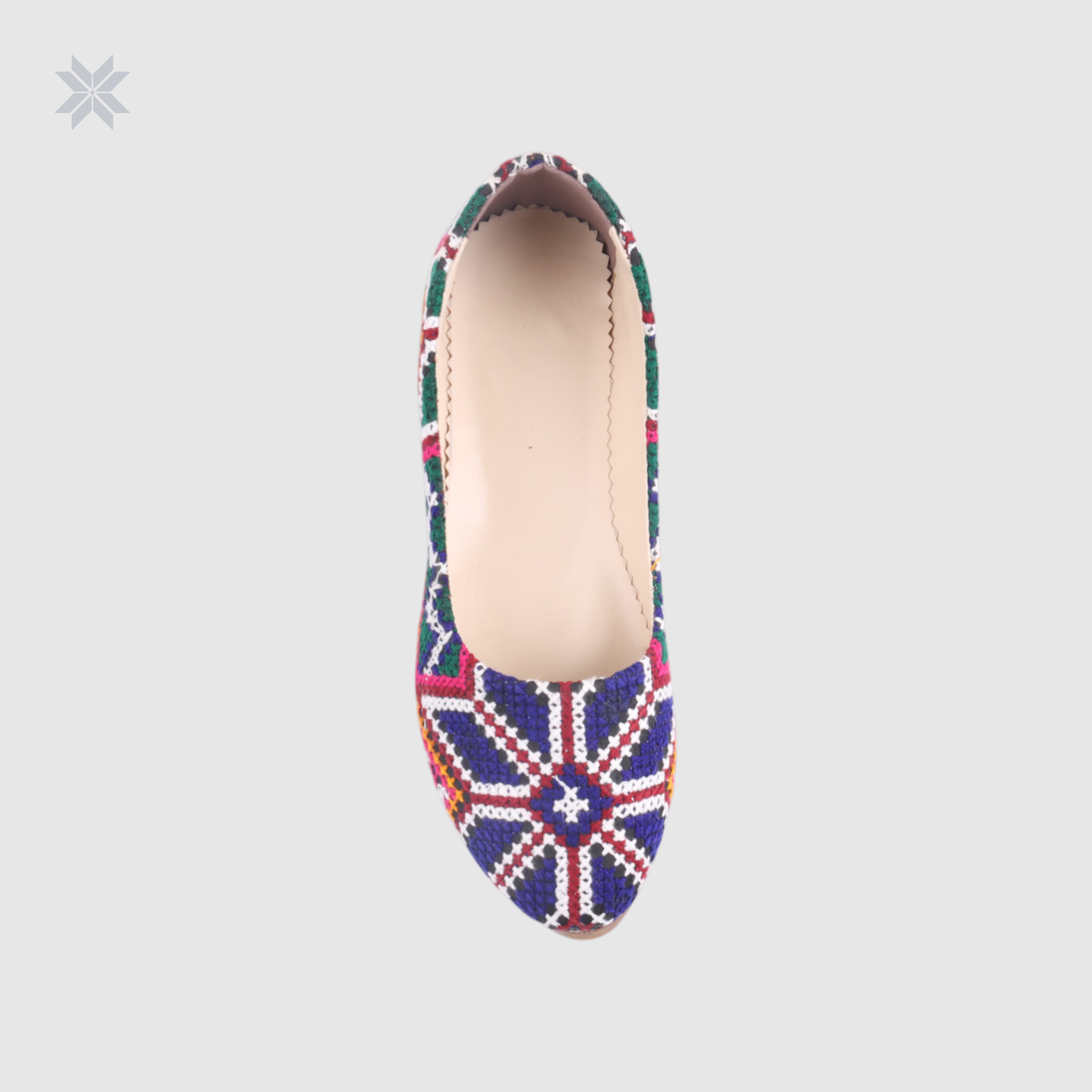 Afghani Women Handmade shoes