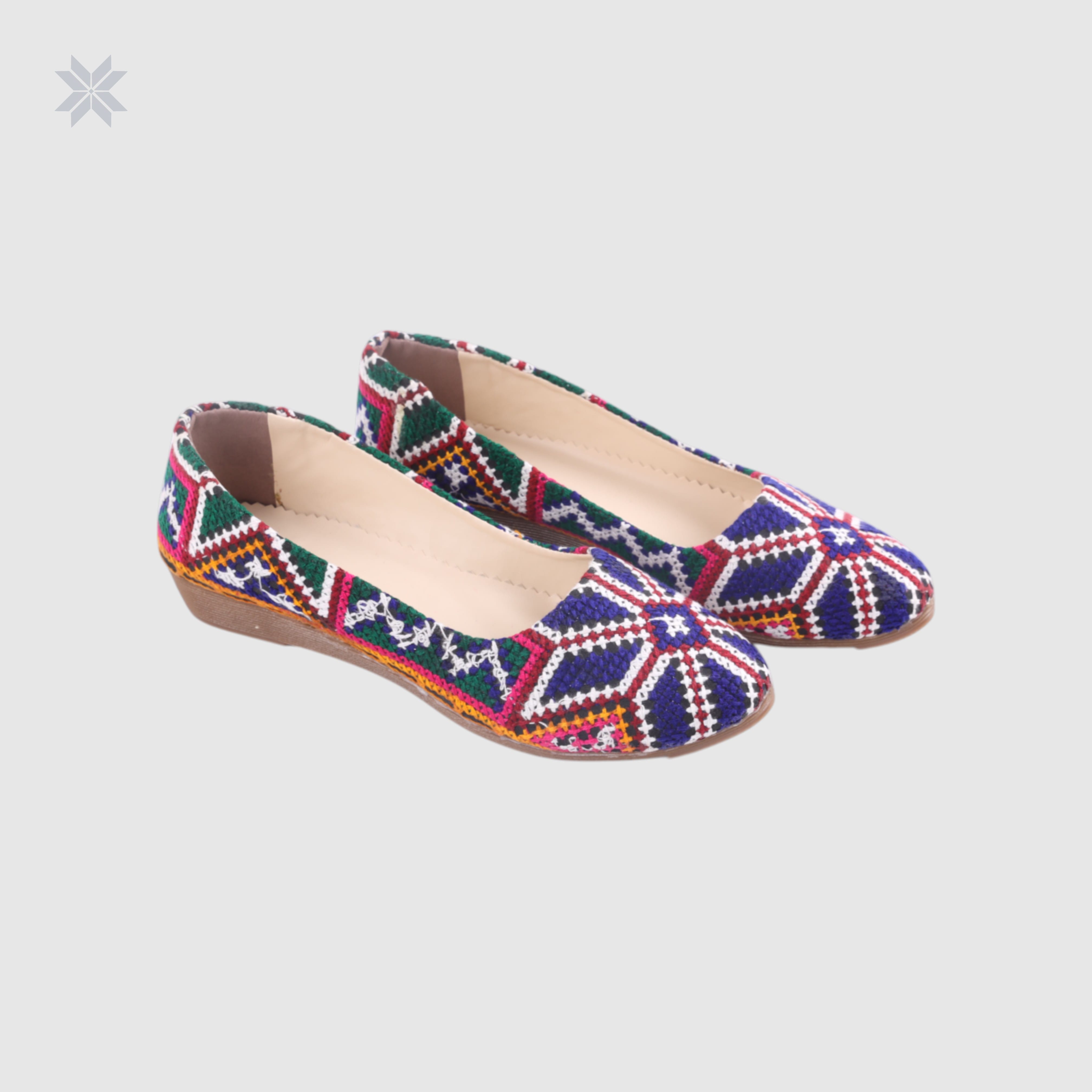 Afghani Women Handmade shoes