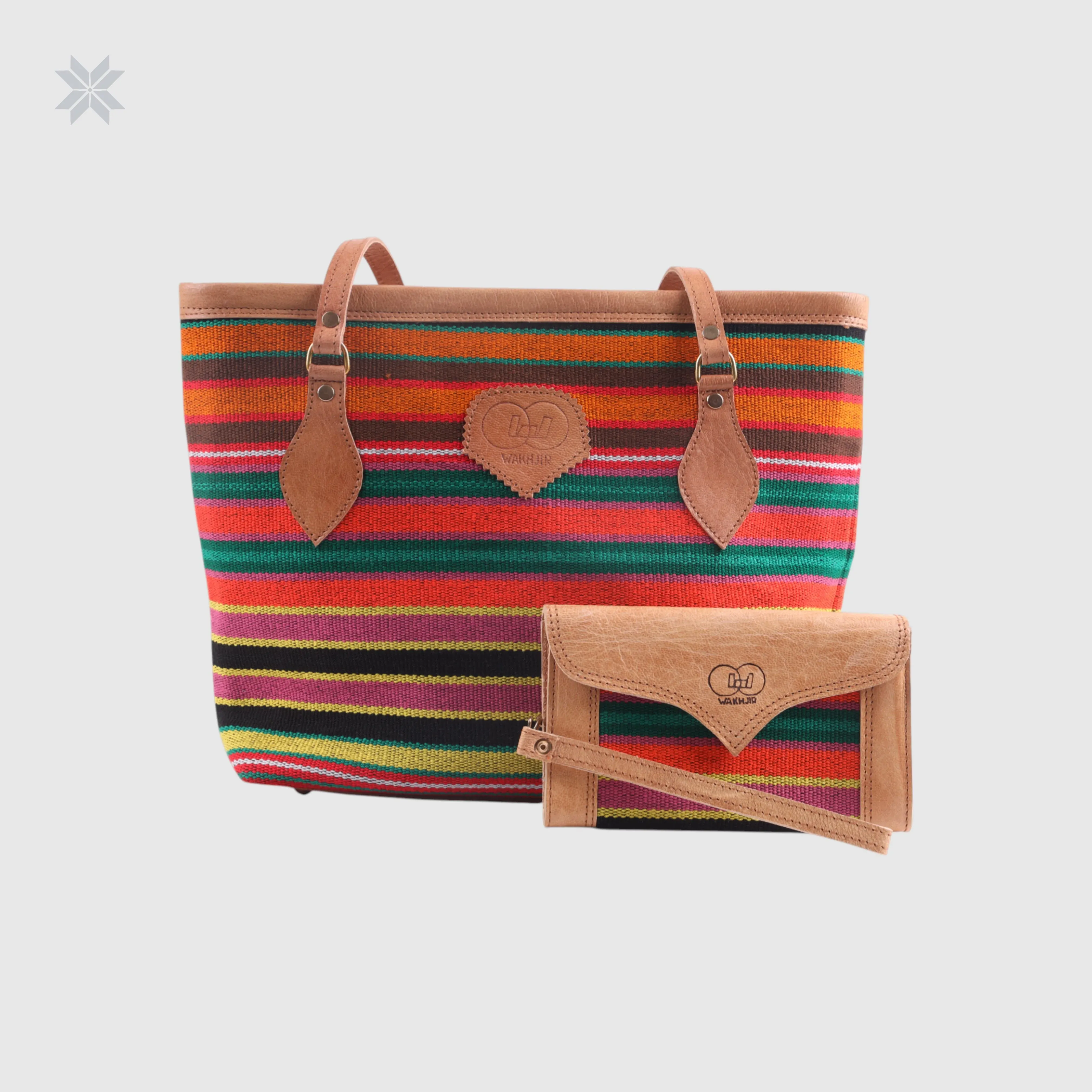 Afghan handmade organic leather bag. 25% will be donated to needy people. Personalized Full Grain Leather Tote Bag With Crossbody  main image 2
