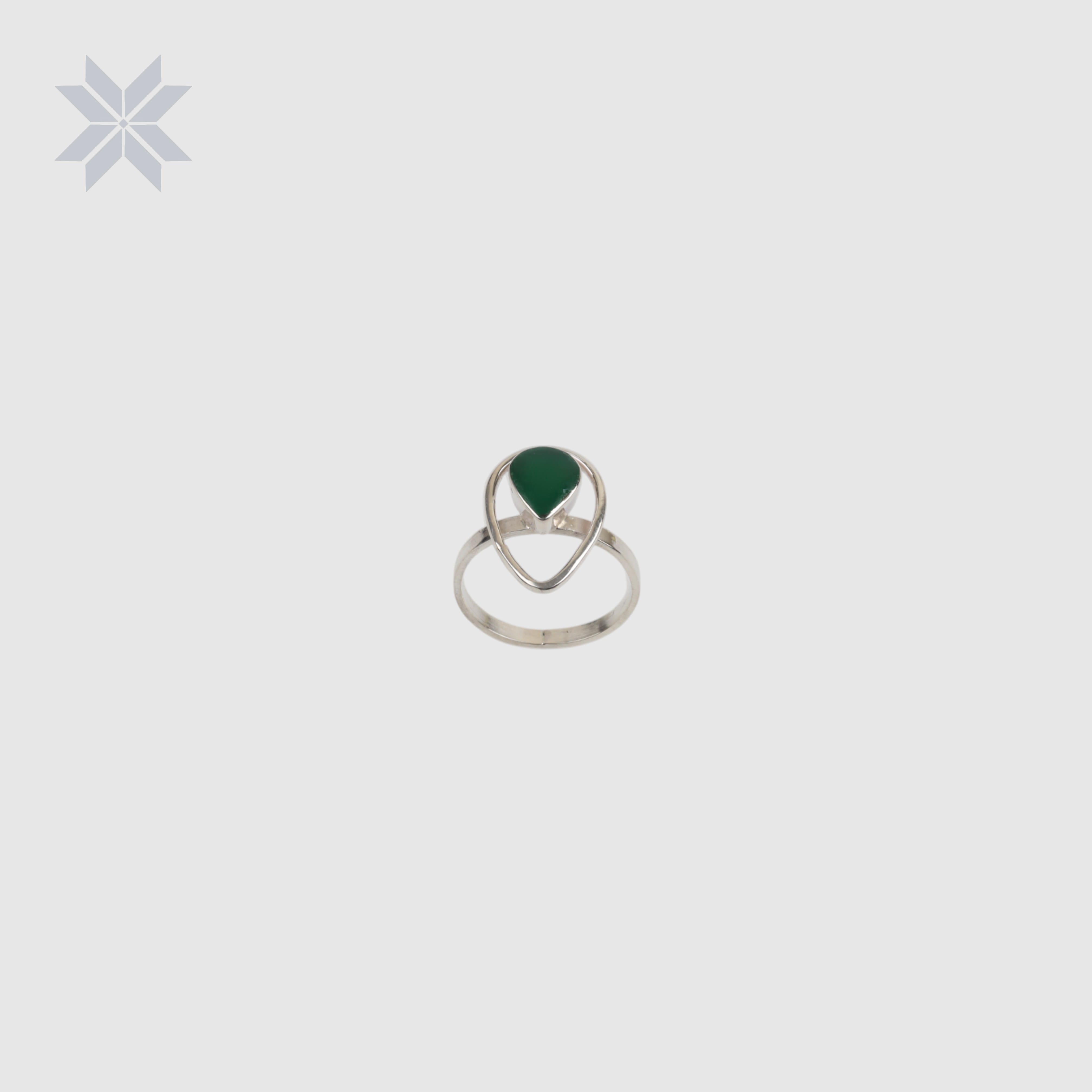 Green Agate Jewelry Set