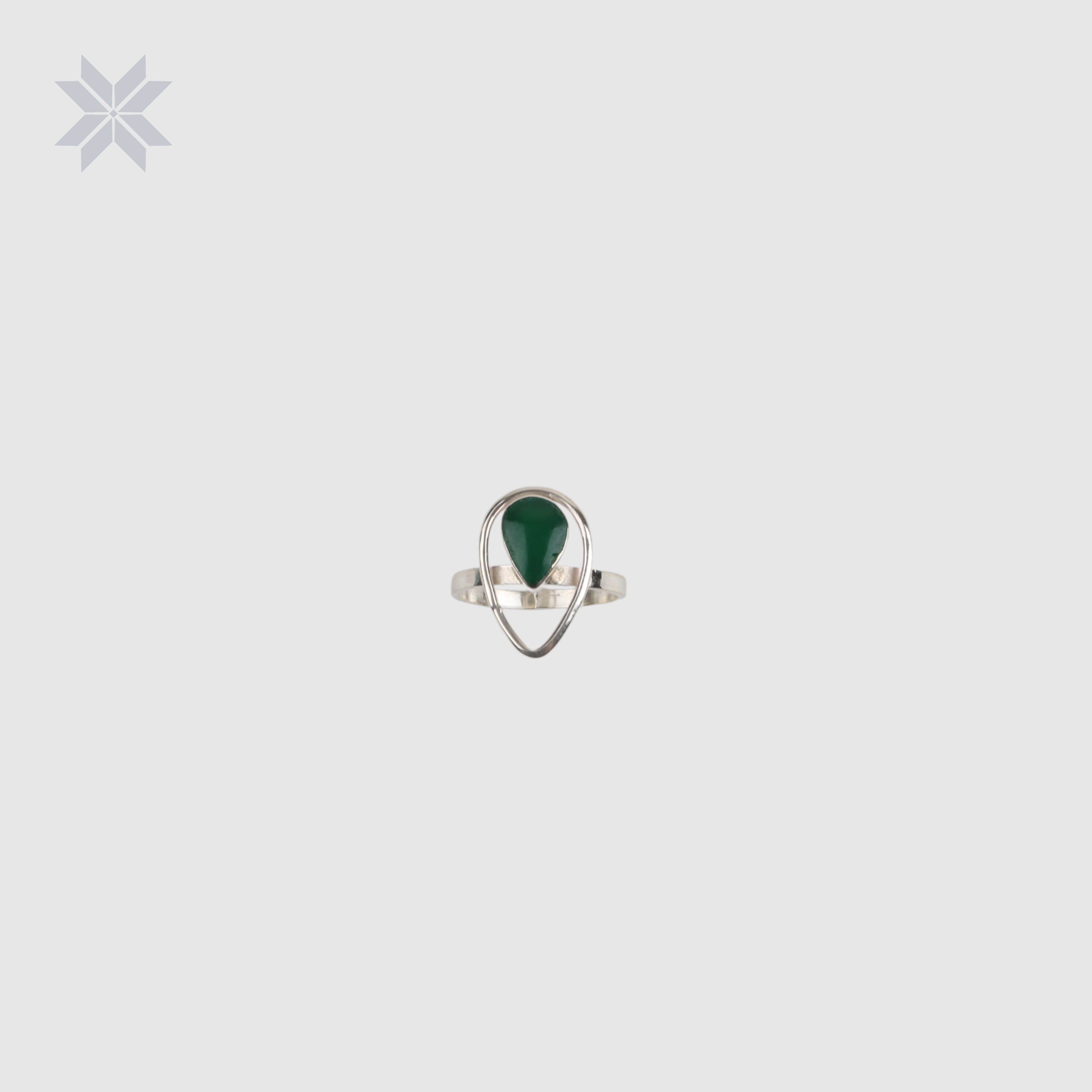 Green Agate Jewelry Set