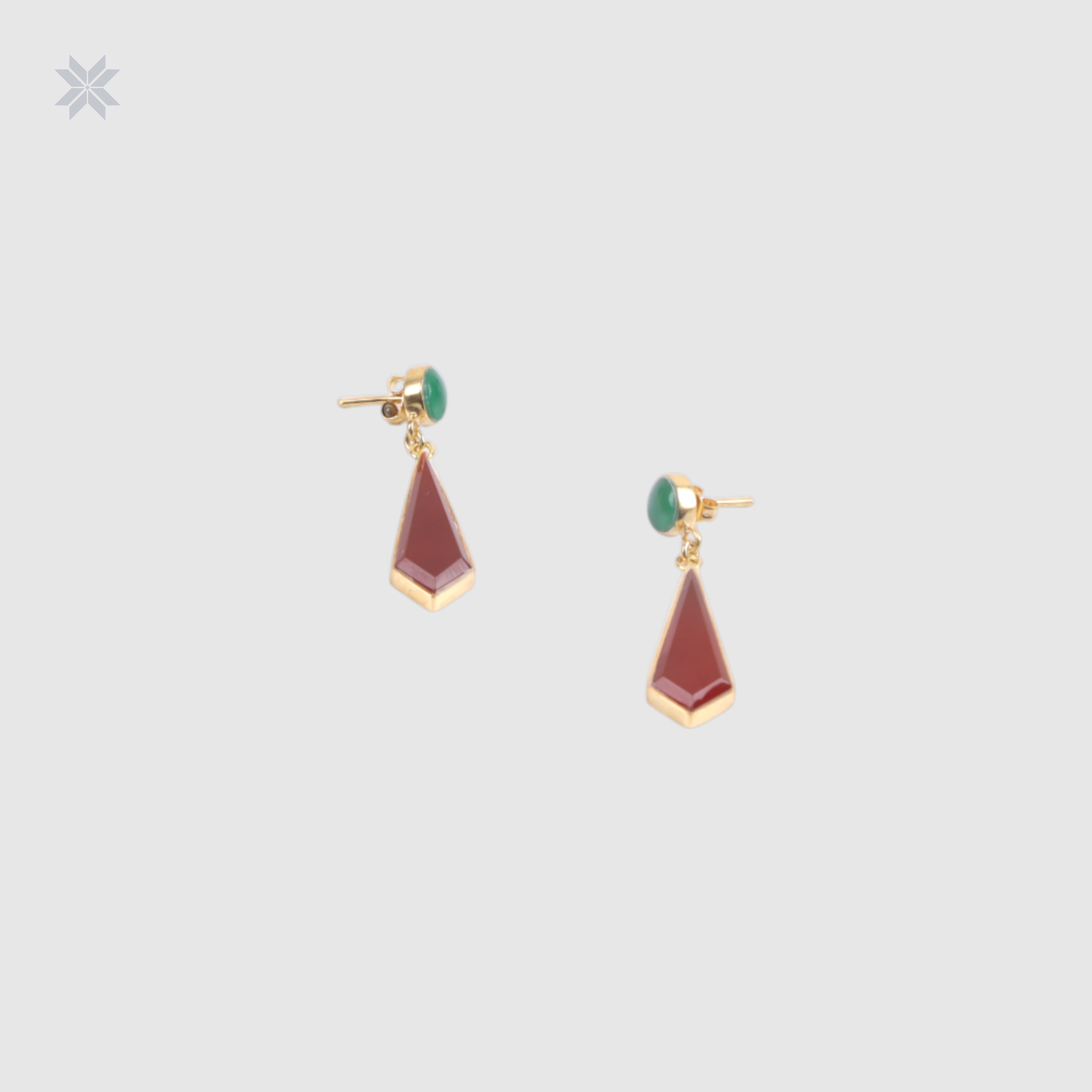 Agate Jewelry Set (Necklace & Earrings)
