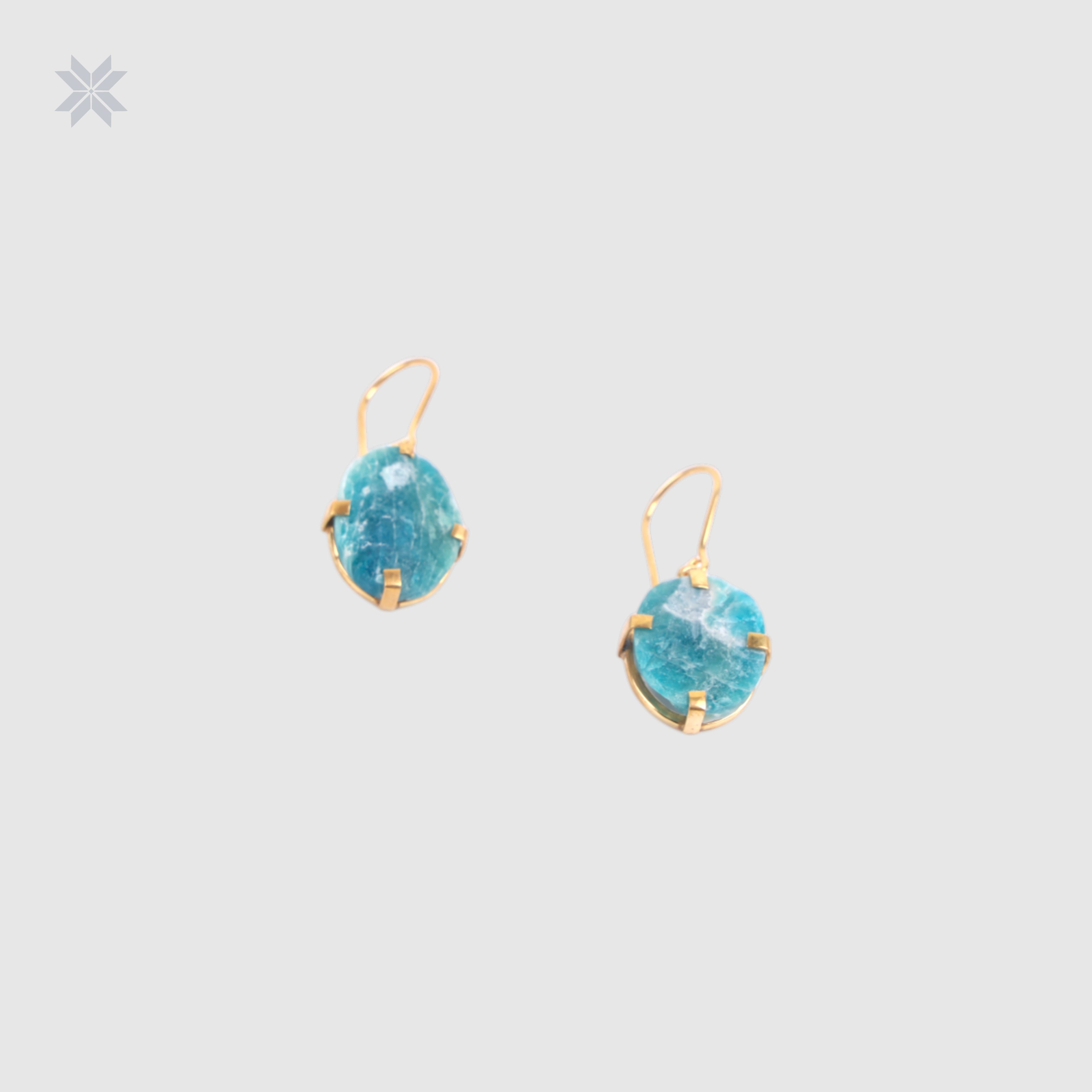 Handmade Blue Sodalite Women Jewelry Set (Necklace & Earrings)