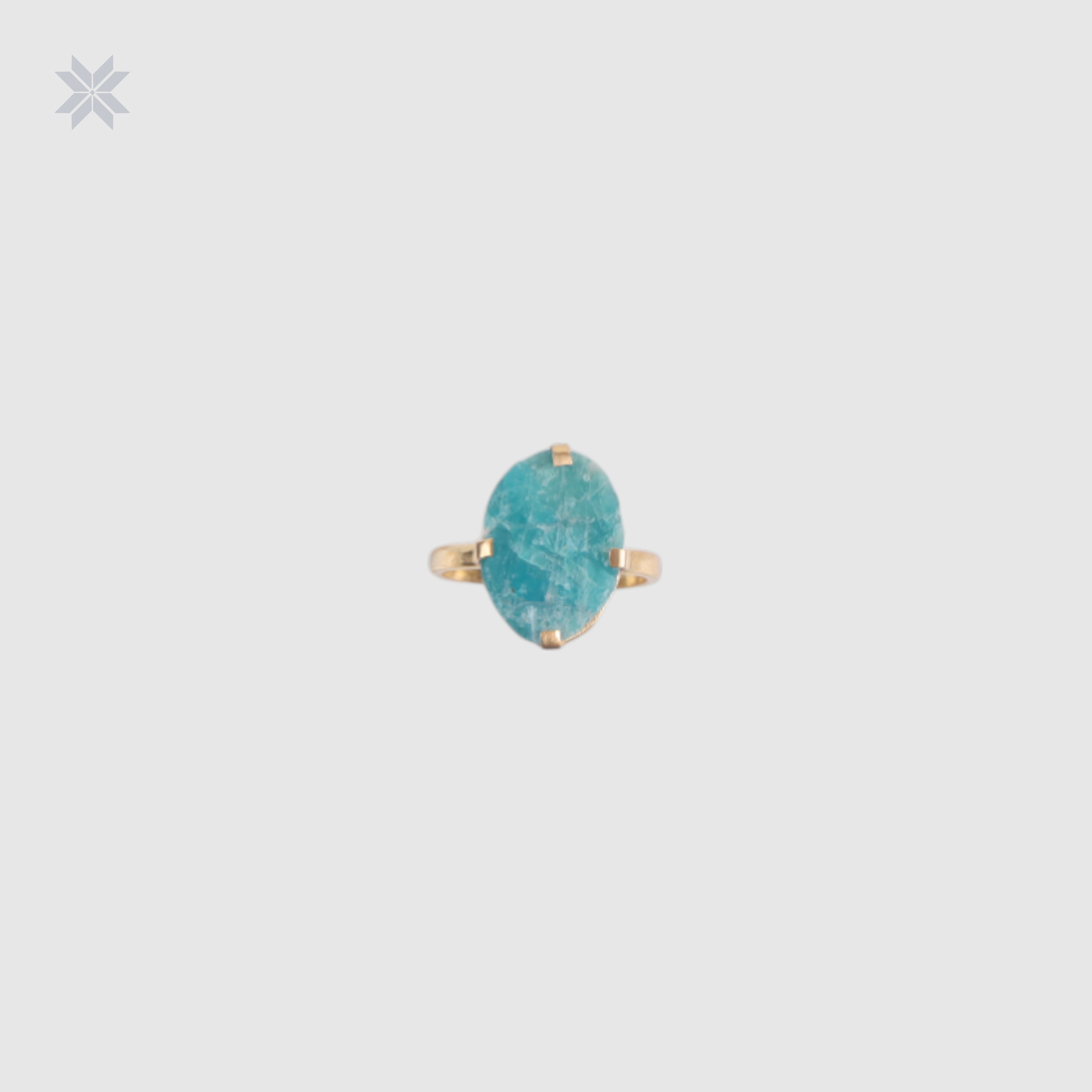 Alit Blue Women Ring