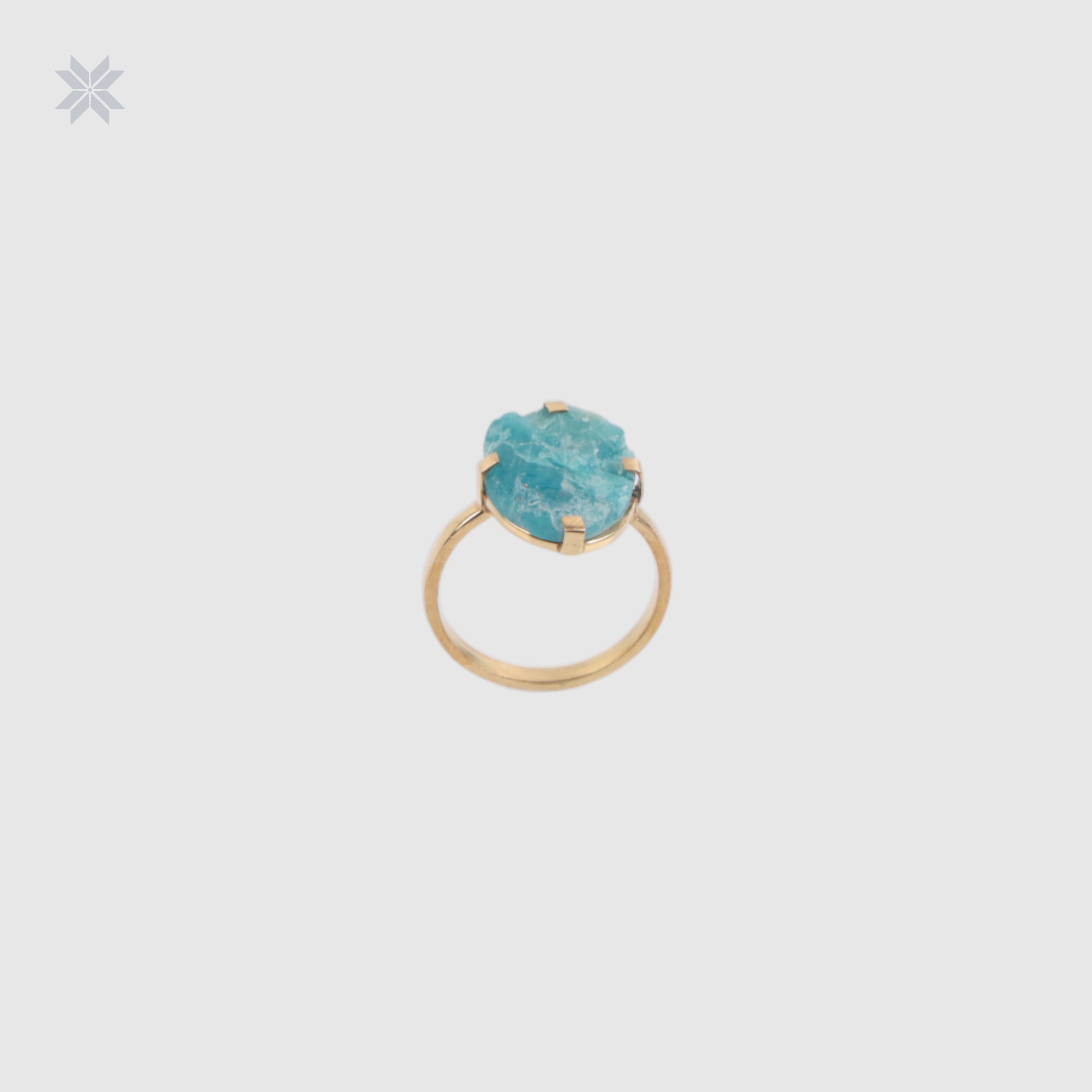 Alit Blue Women Ring