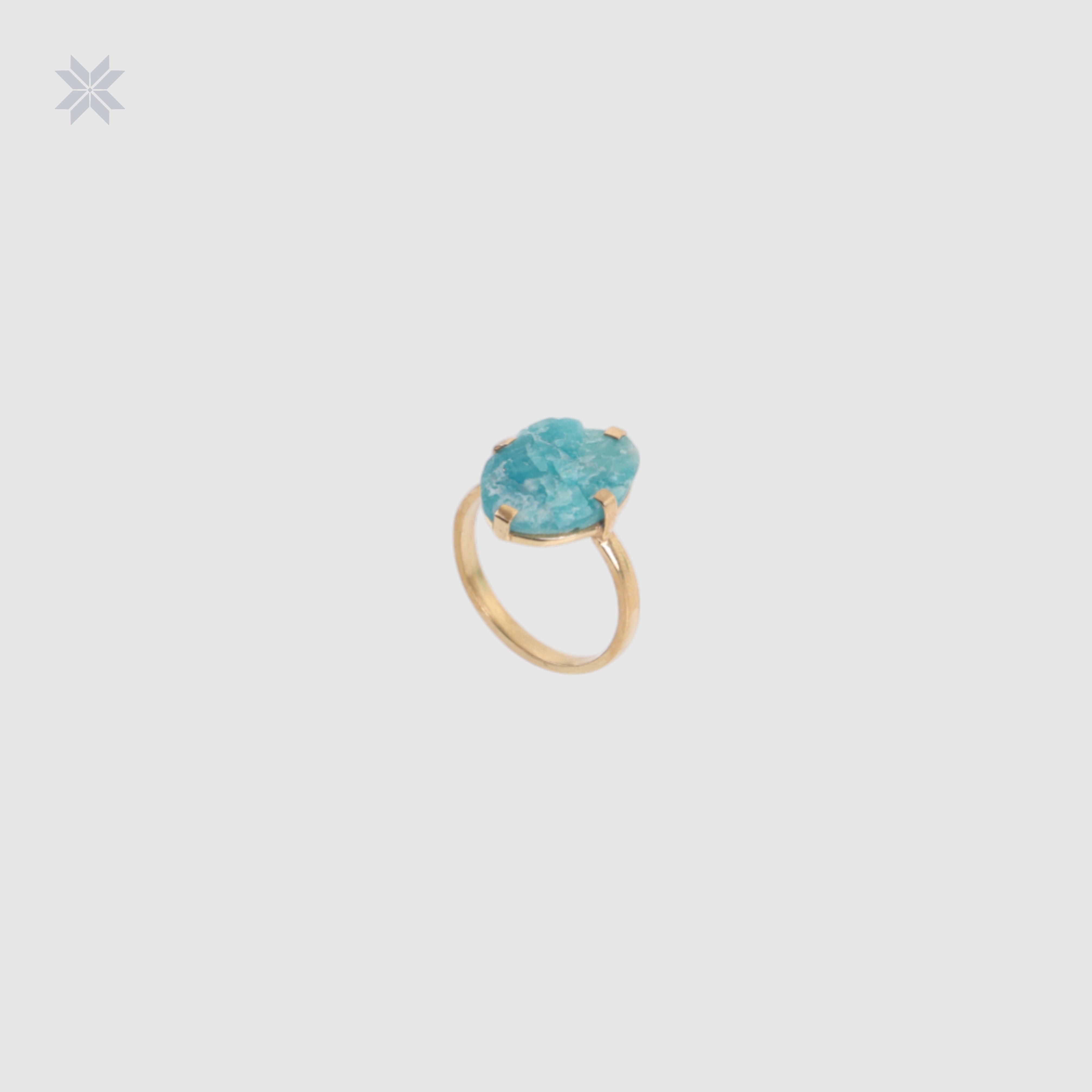Alit Blue Women Ring