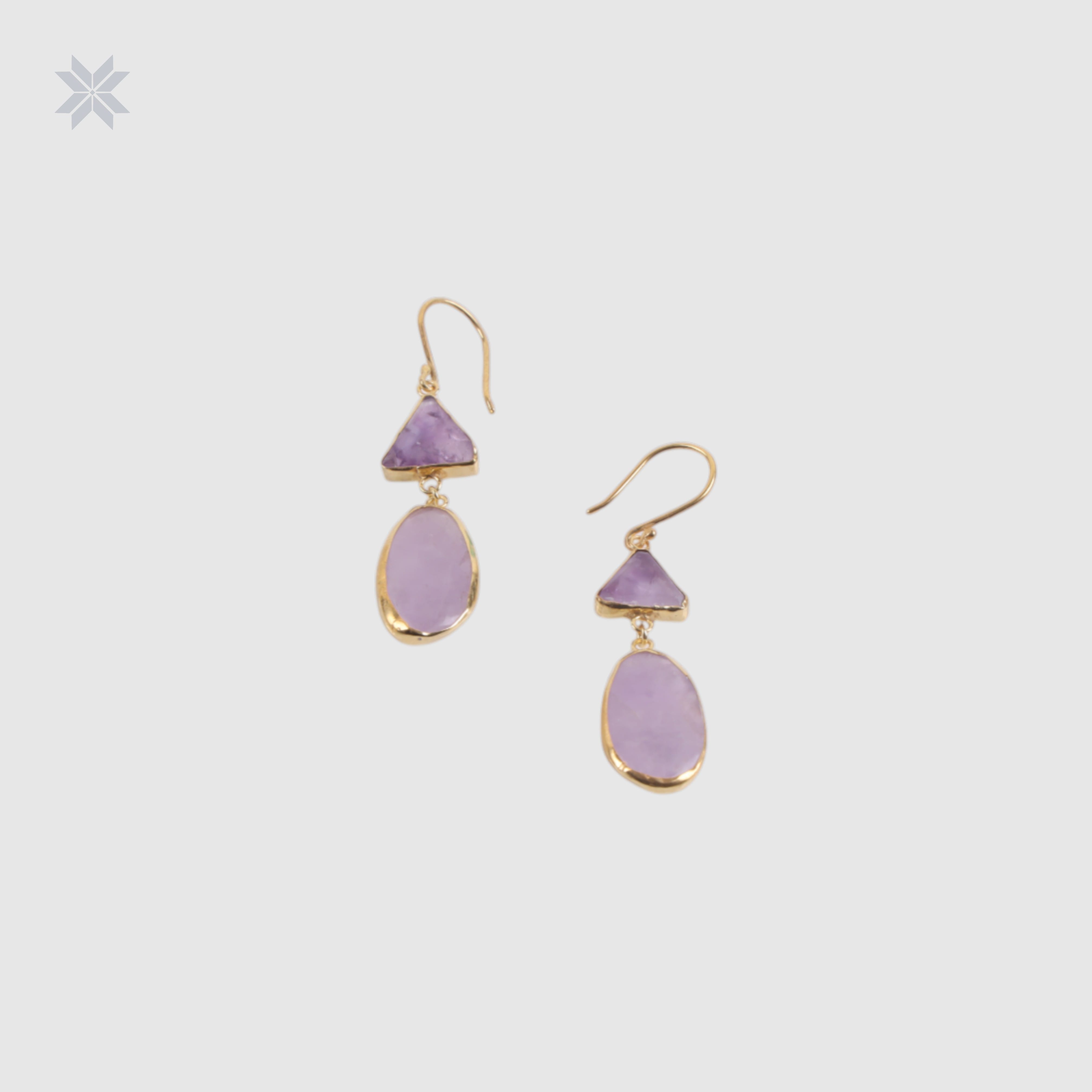 Amethyst Women Earrings