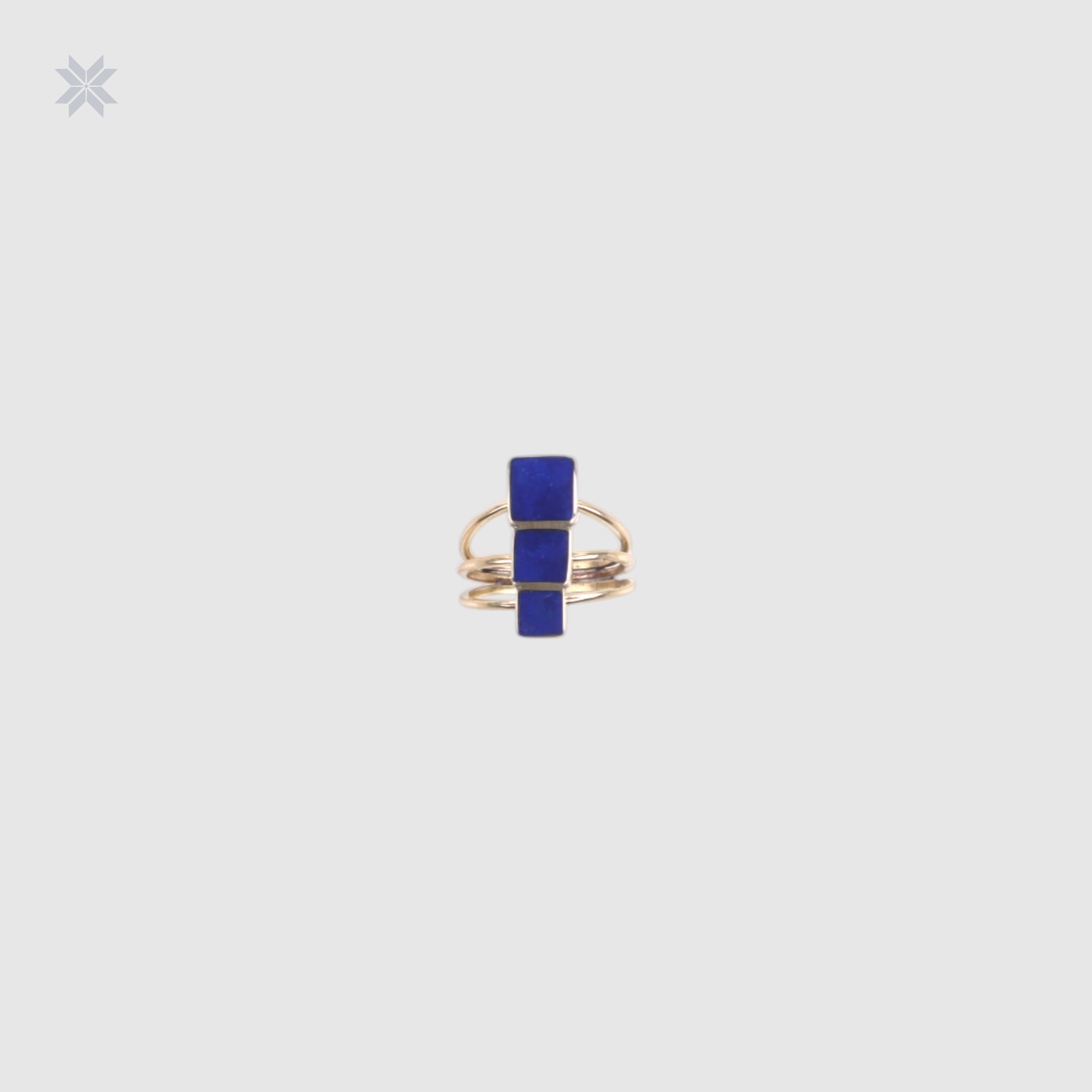 Lapis Lazuli Women Unique Ring