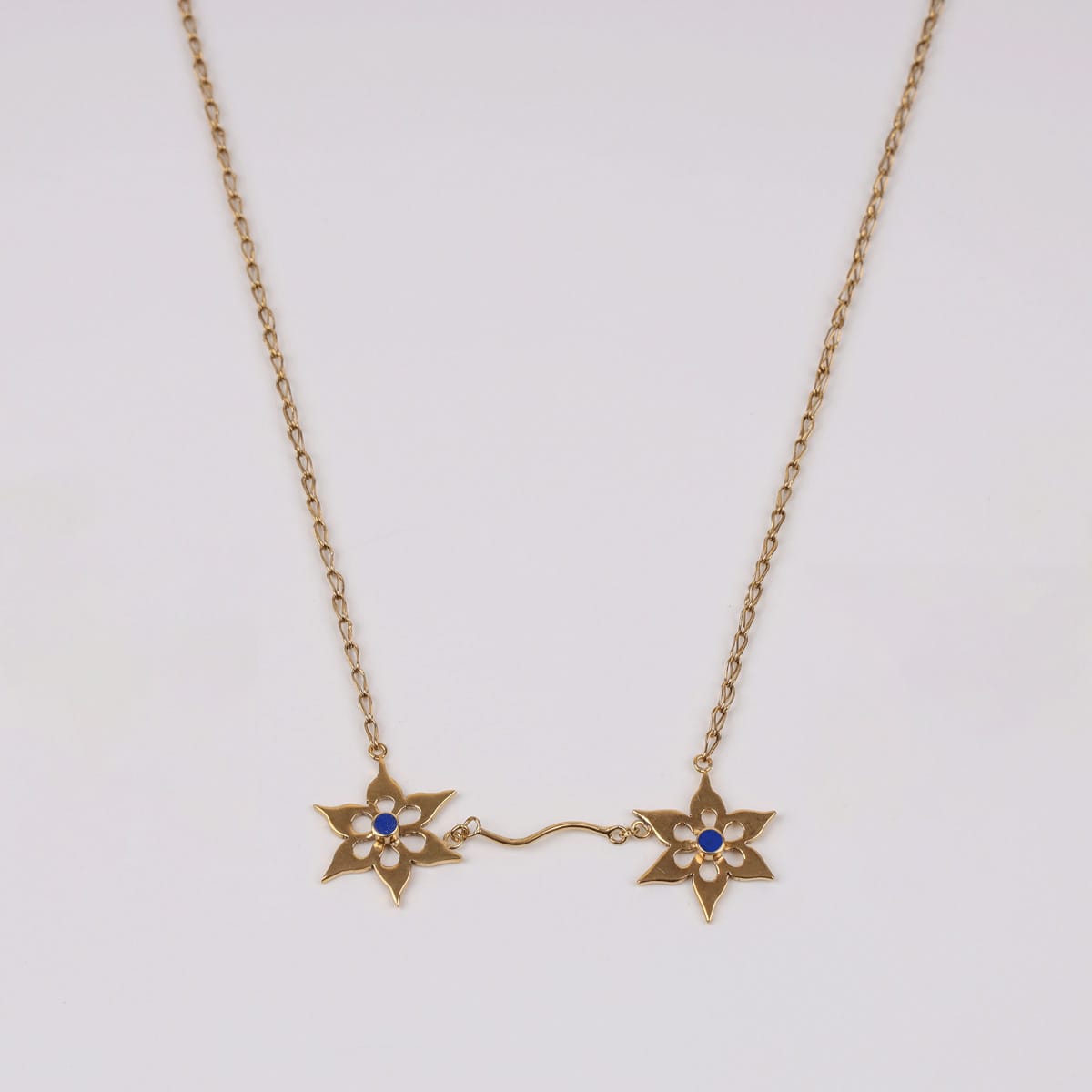 Auraflora Women Necklace & Earrings Gold Plated