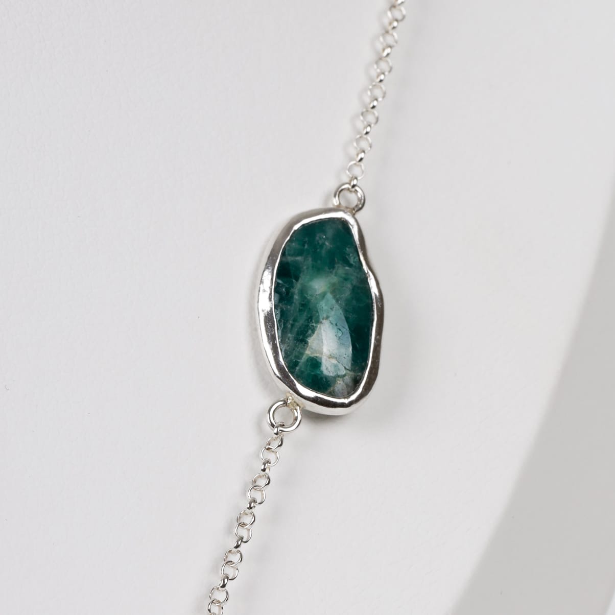 Afghanite & Aquamarine Necklace Afghanistan Stone