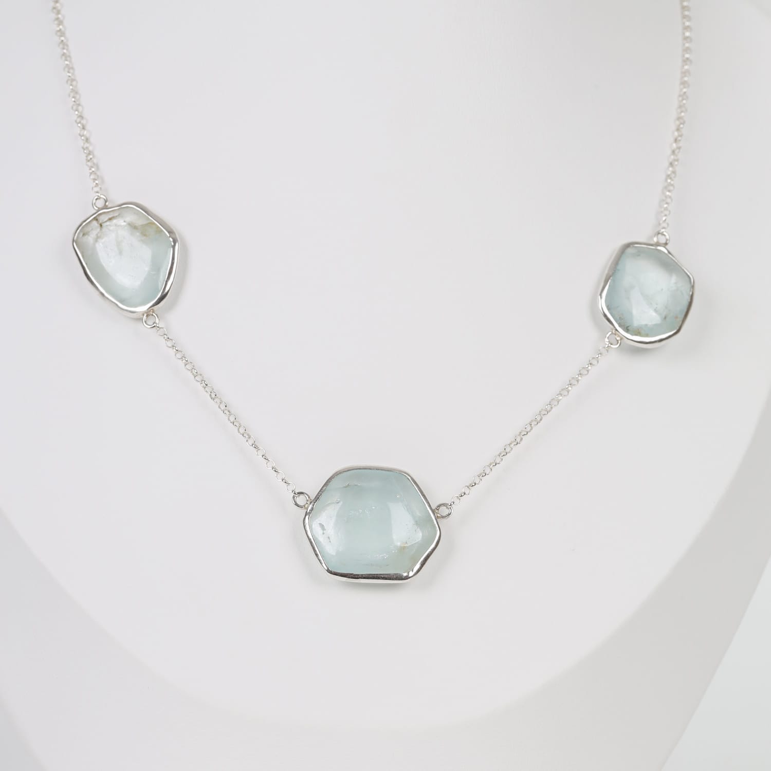 Celestial Aquamarine Necklace Gemstone