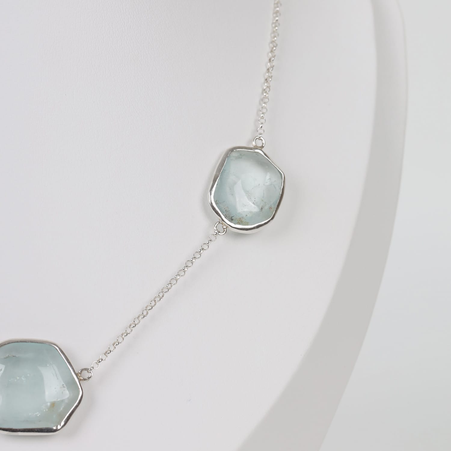 Celestial Aquamarine Necklace Gemstone
