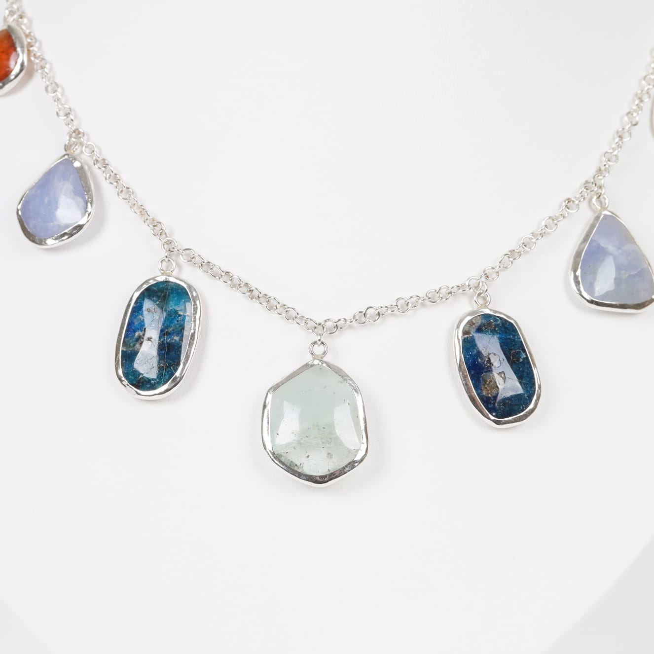 Afghan Gemstone Elegance Necklace