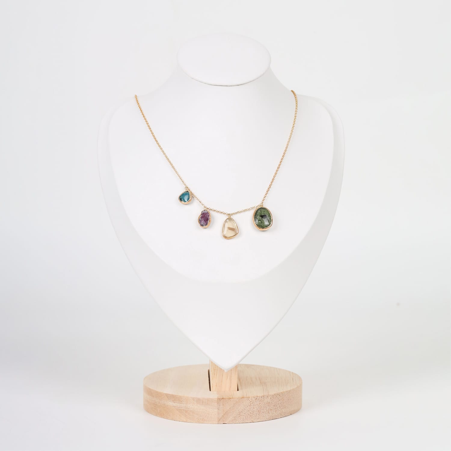 Afghan Gemstone Harmony Necklace