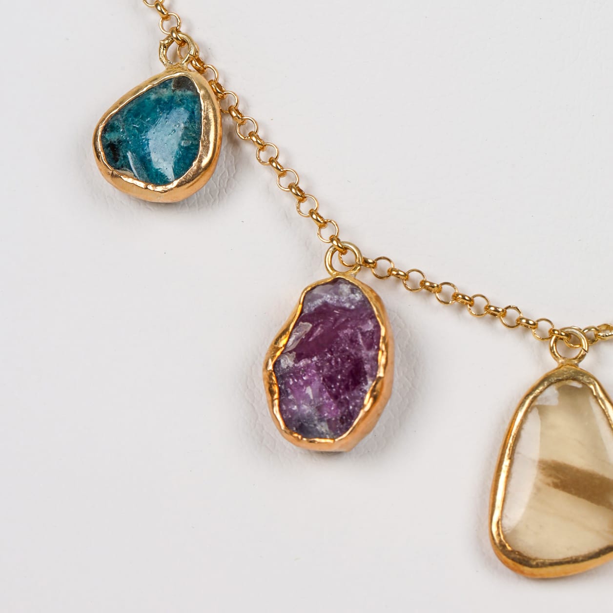 Afghan Gemstone Harmony Necklace