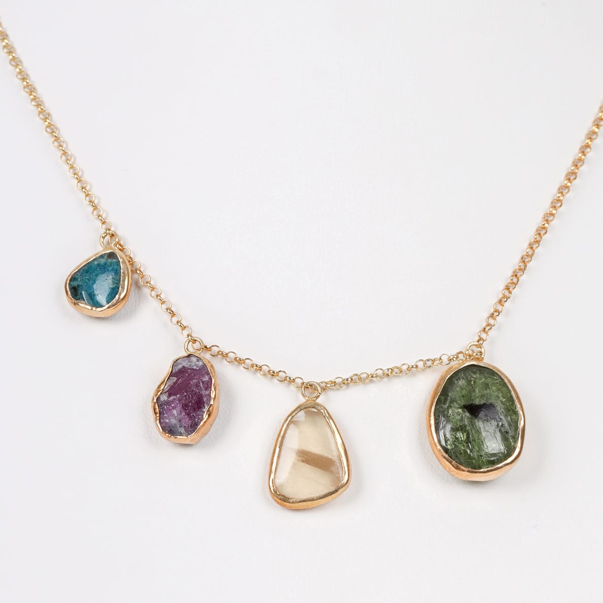 Afghan Gemstone Harmony Necklace