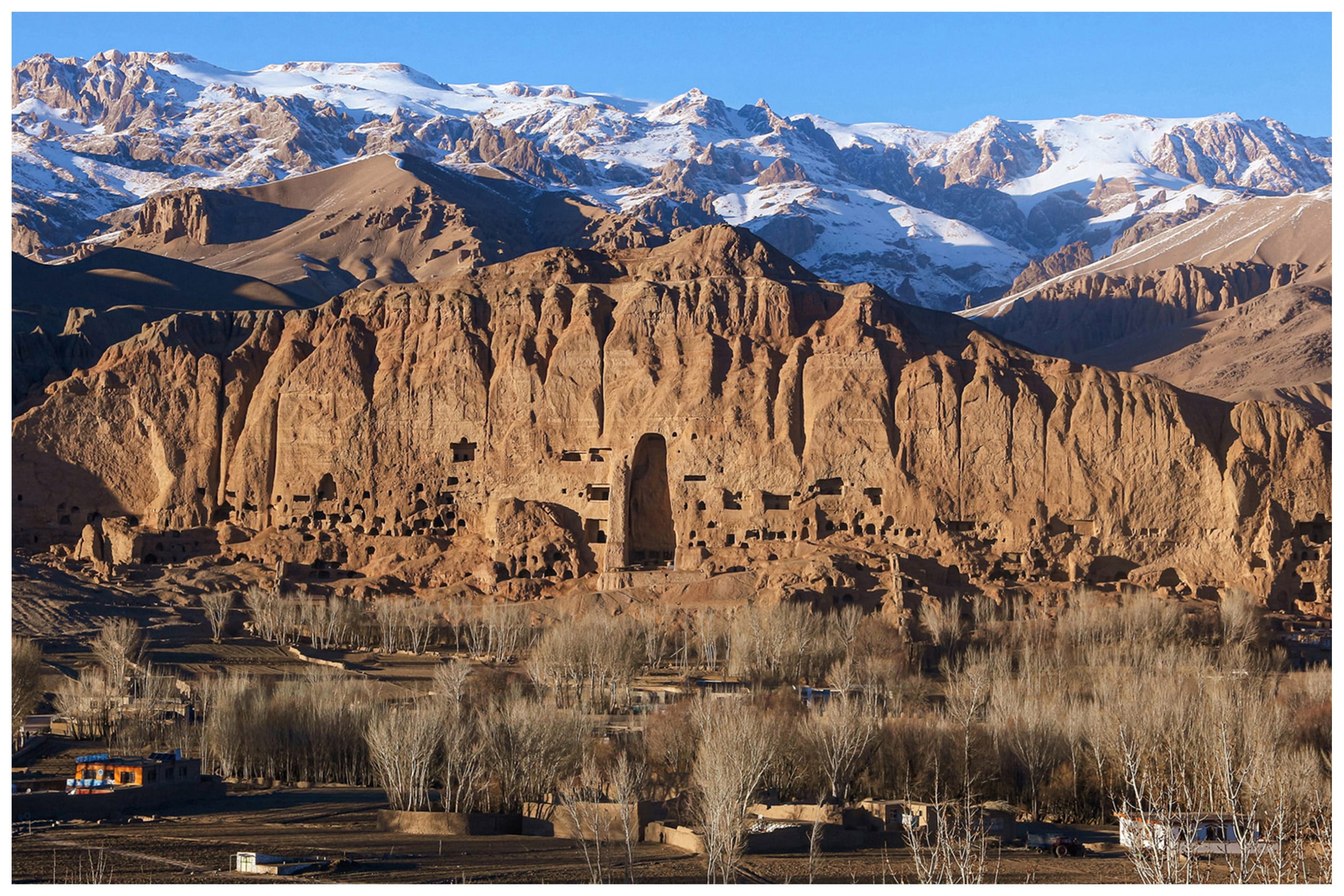 Bamyan Buddha Cliffs Afghanistan | Photo by Zabih Habibi