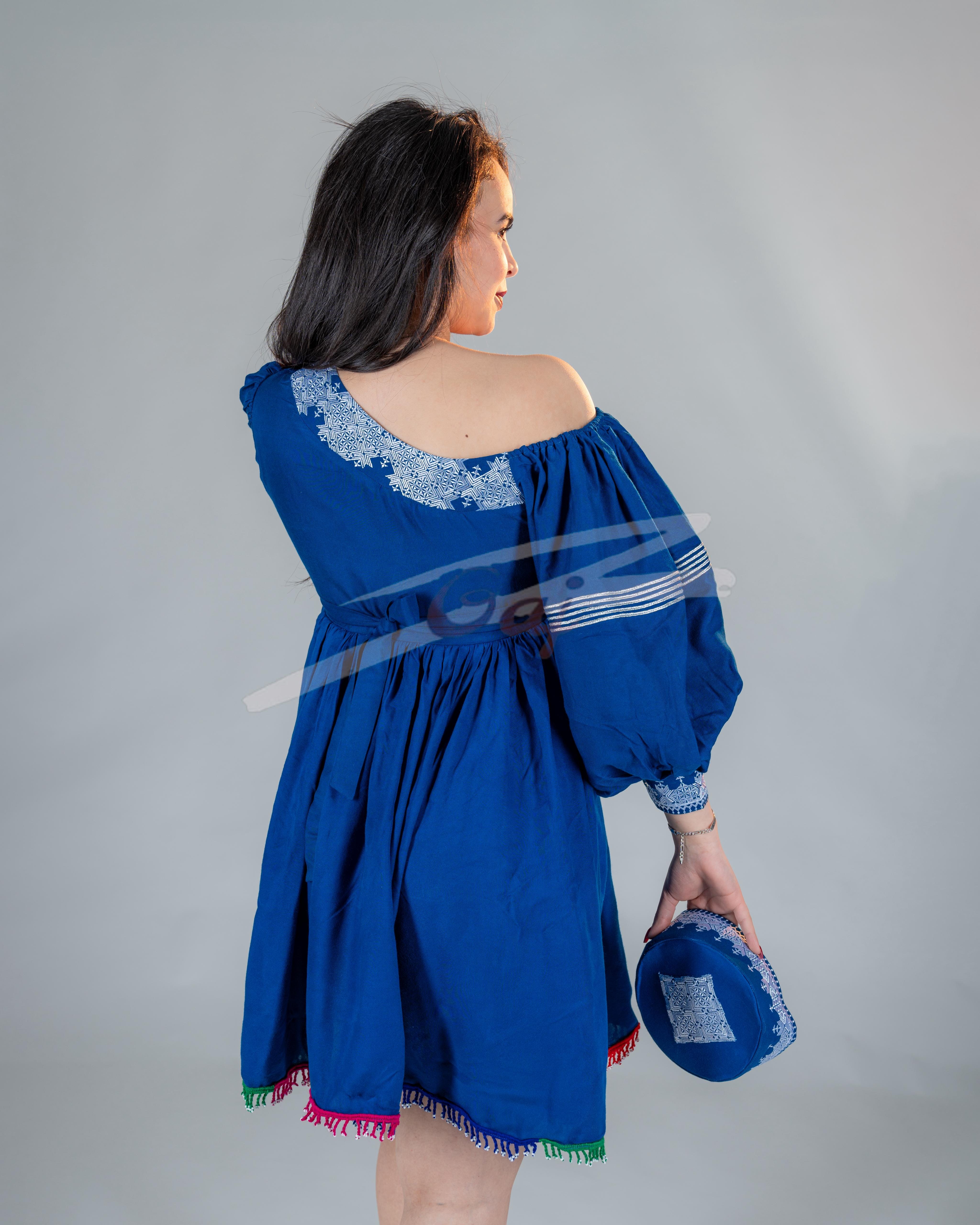 Elegant Khamak Design Women Dress Available in Multiple Sizes