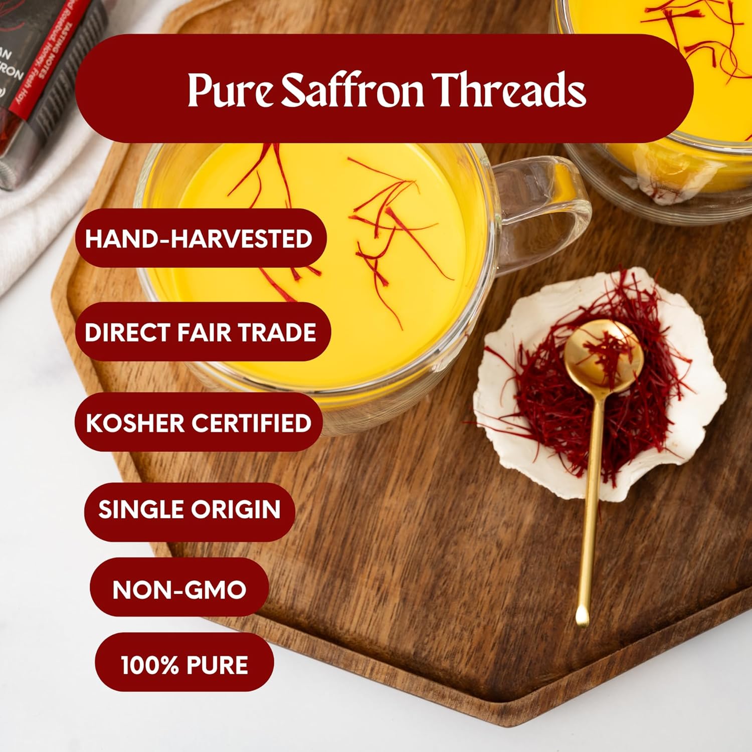 Pure Saffron Afghani (2g)– Negin Dark Red