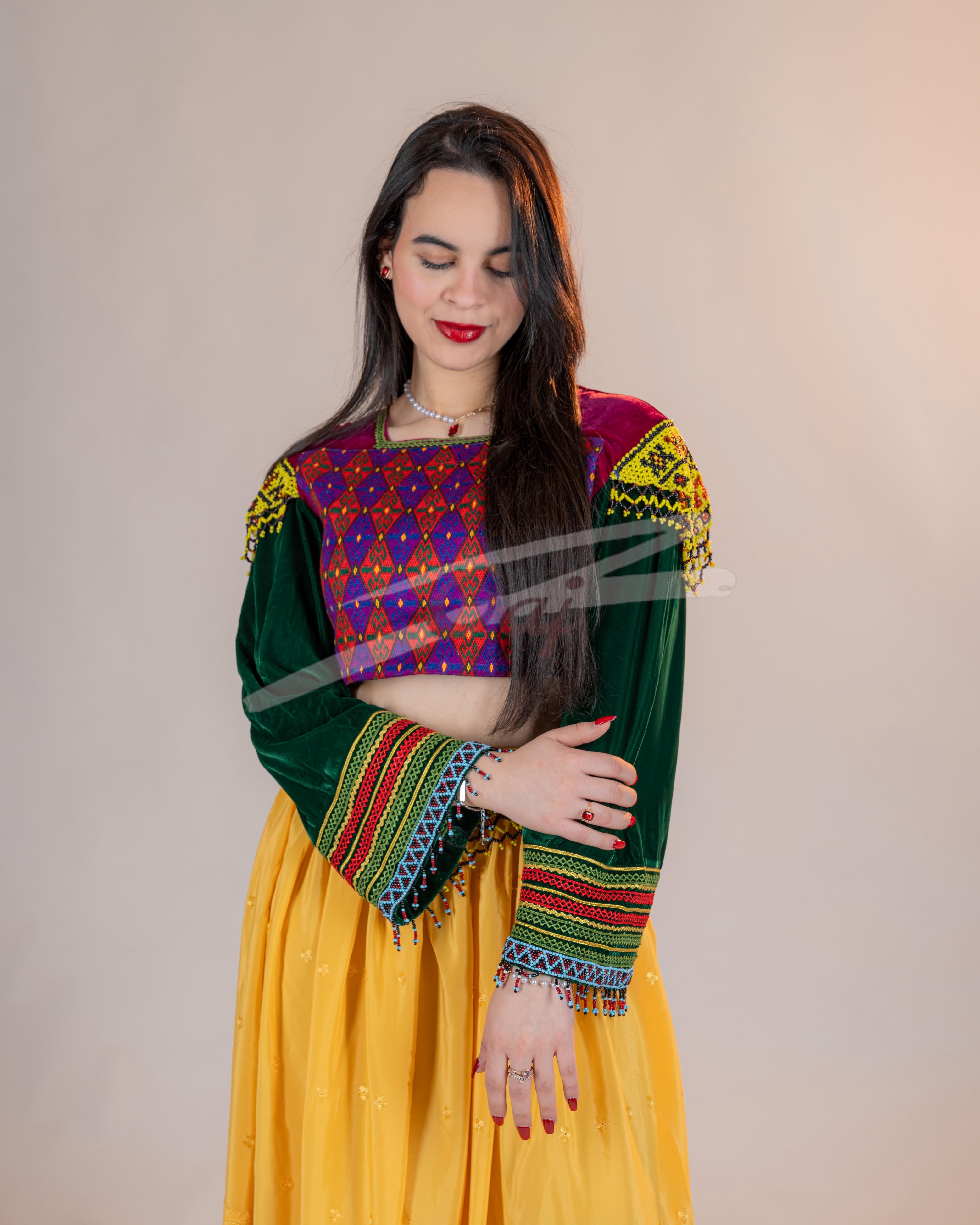 Velvet and Karieb Half Top