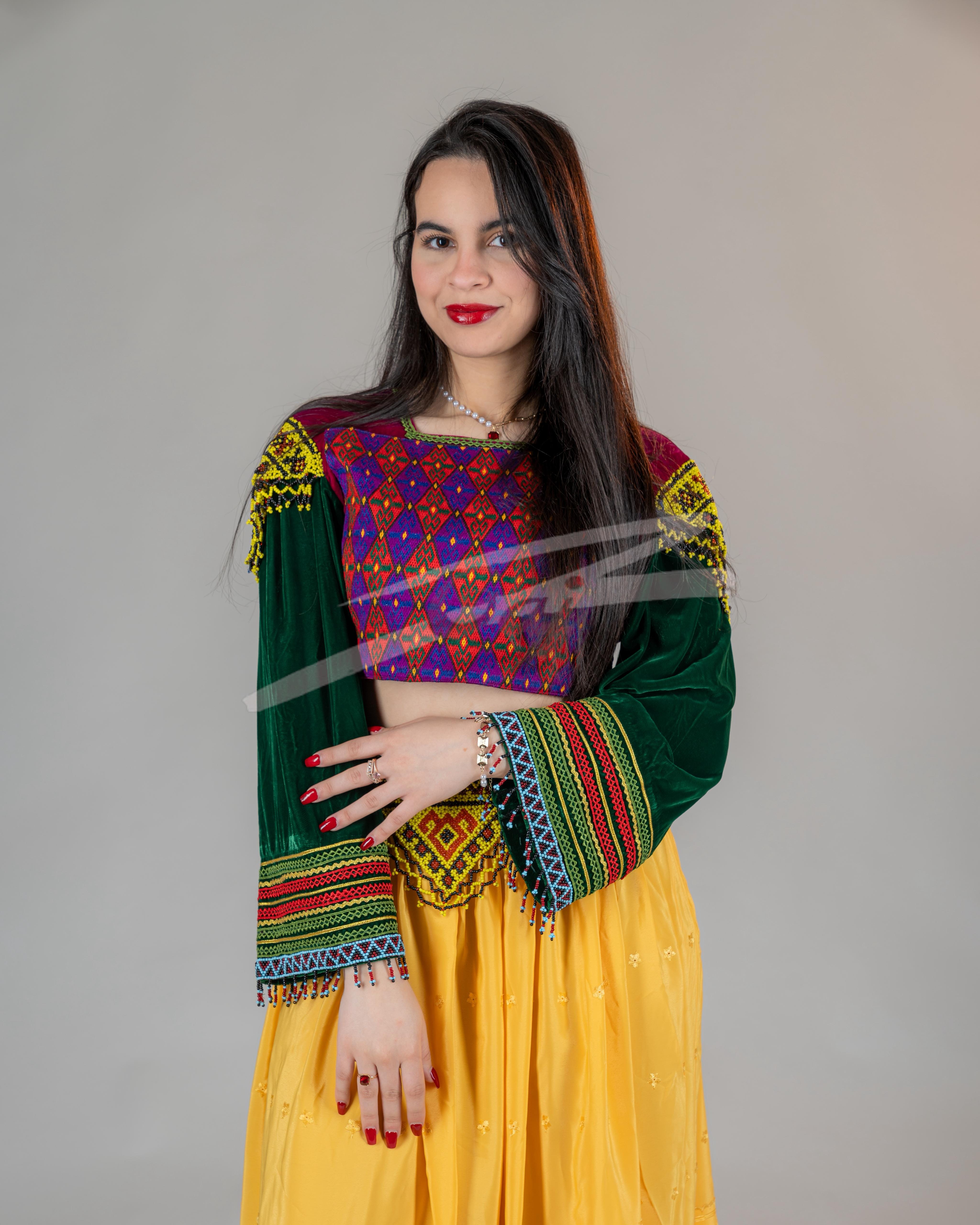 Velvet and Karieb Half Top