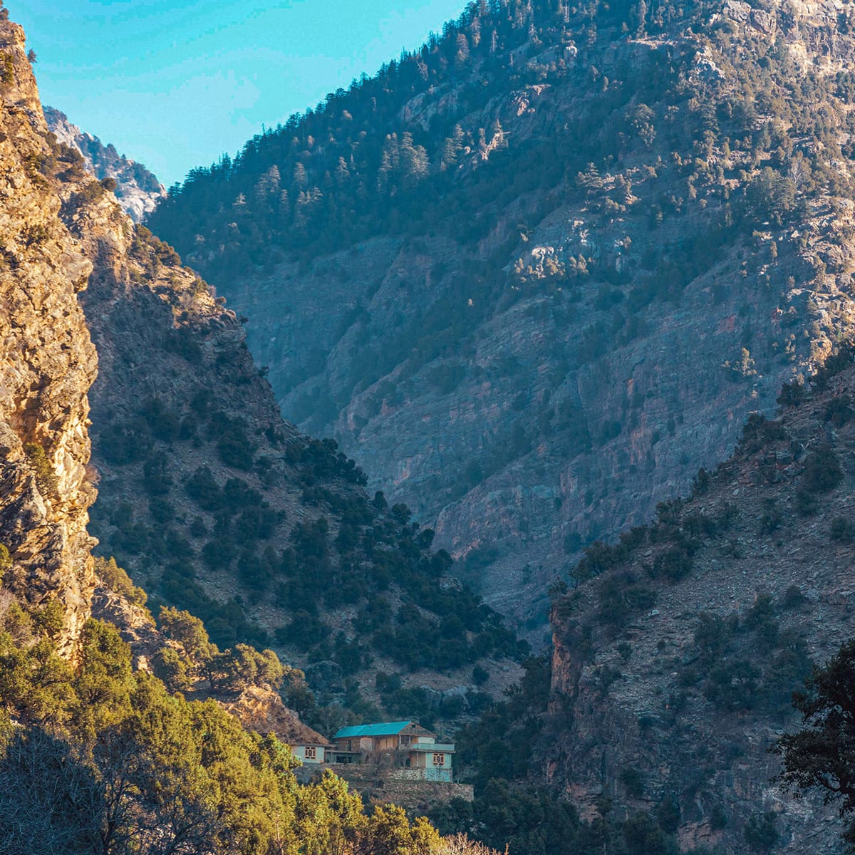 Nuristan Village Capturing the Heart of Afghanistan’s Landscape, Photo by Khadim Hussian