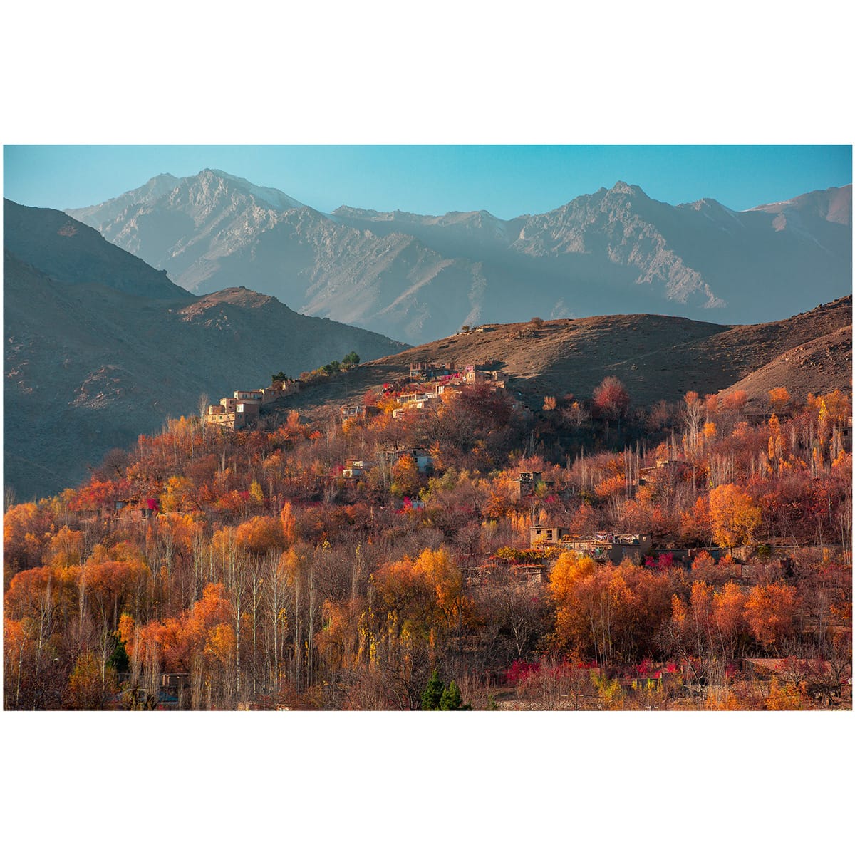 Kabul City Estalif Village A Peaceful Glimpse