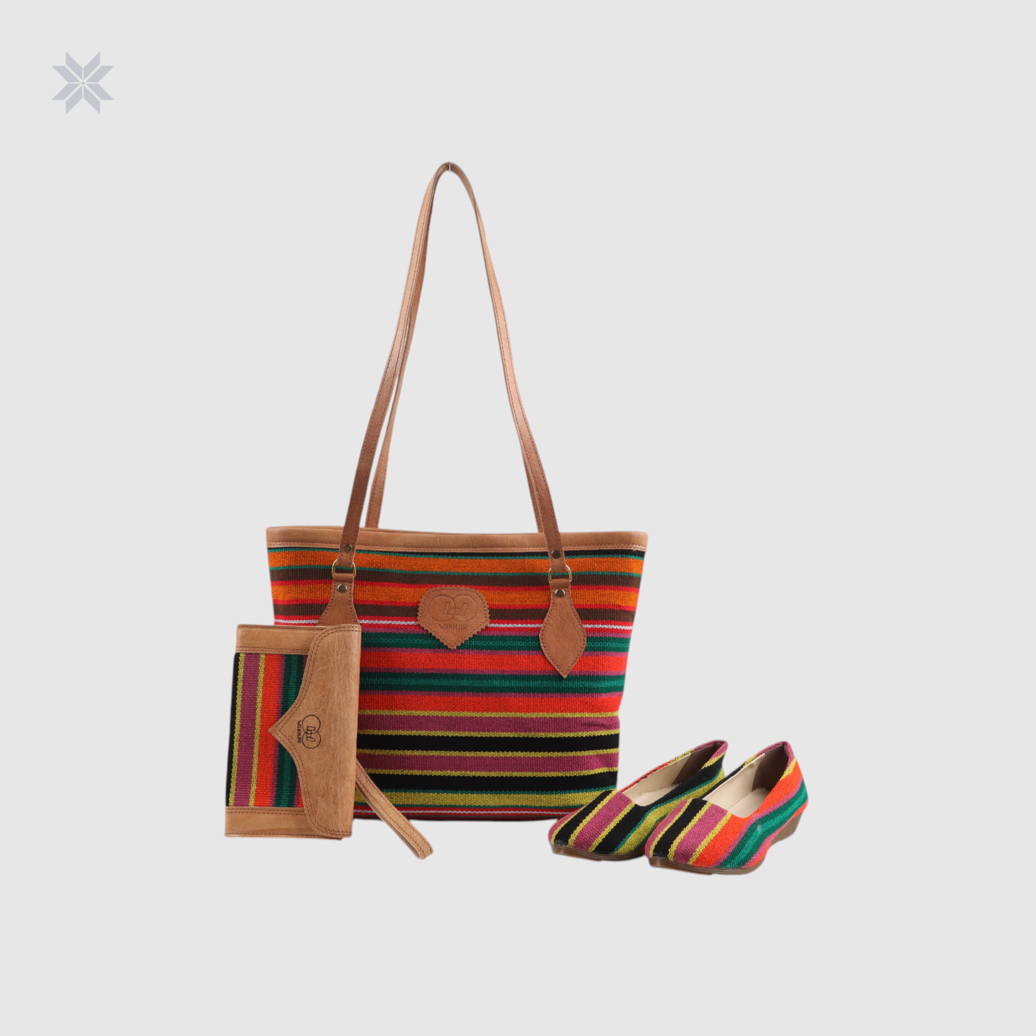Handmade Bag, Shoe and Purse Set