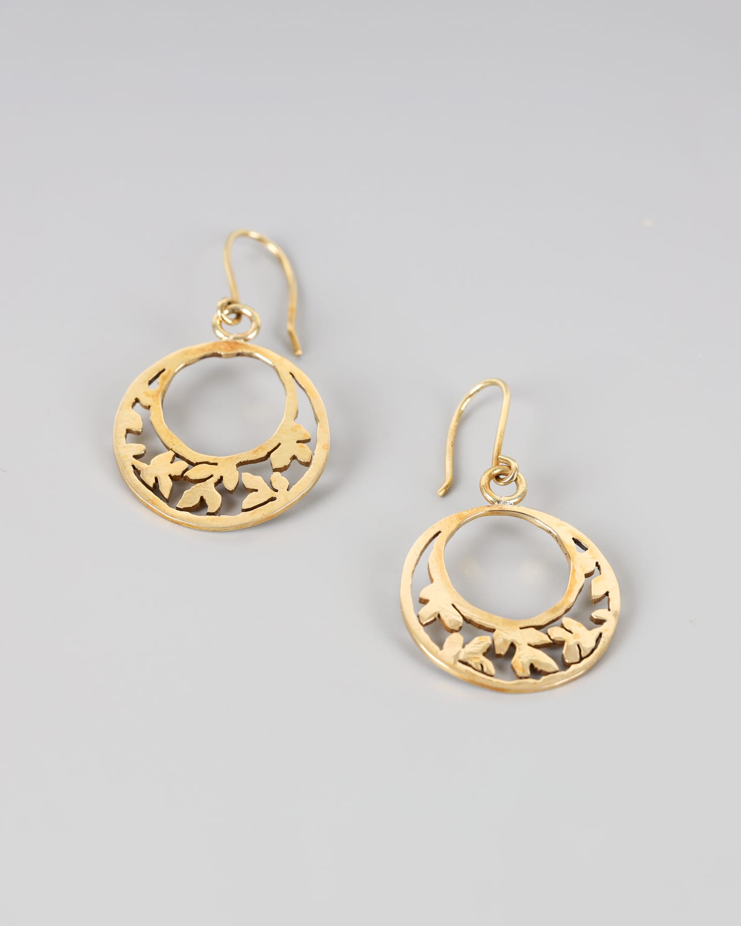 Earrings – Handmade Brass Design