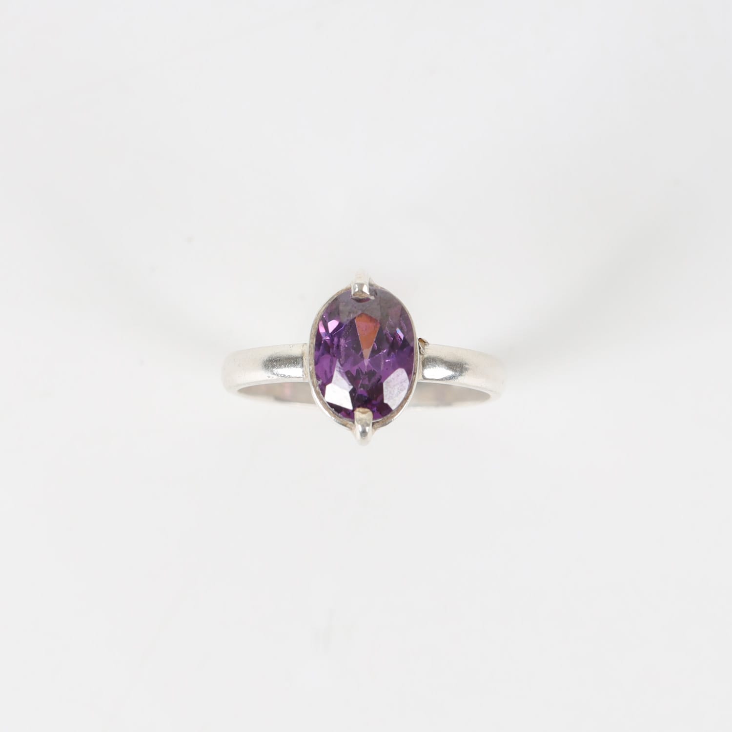 Amethyst Ring Handmade