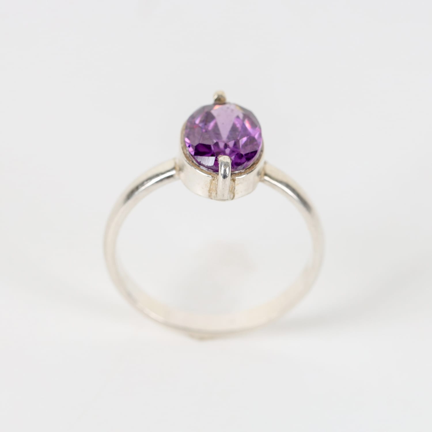 Amethyst Ring Handmade