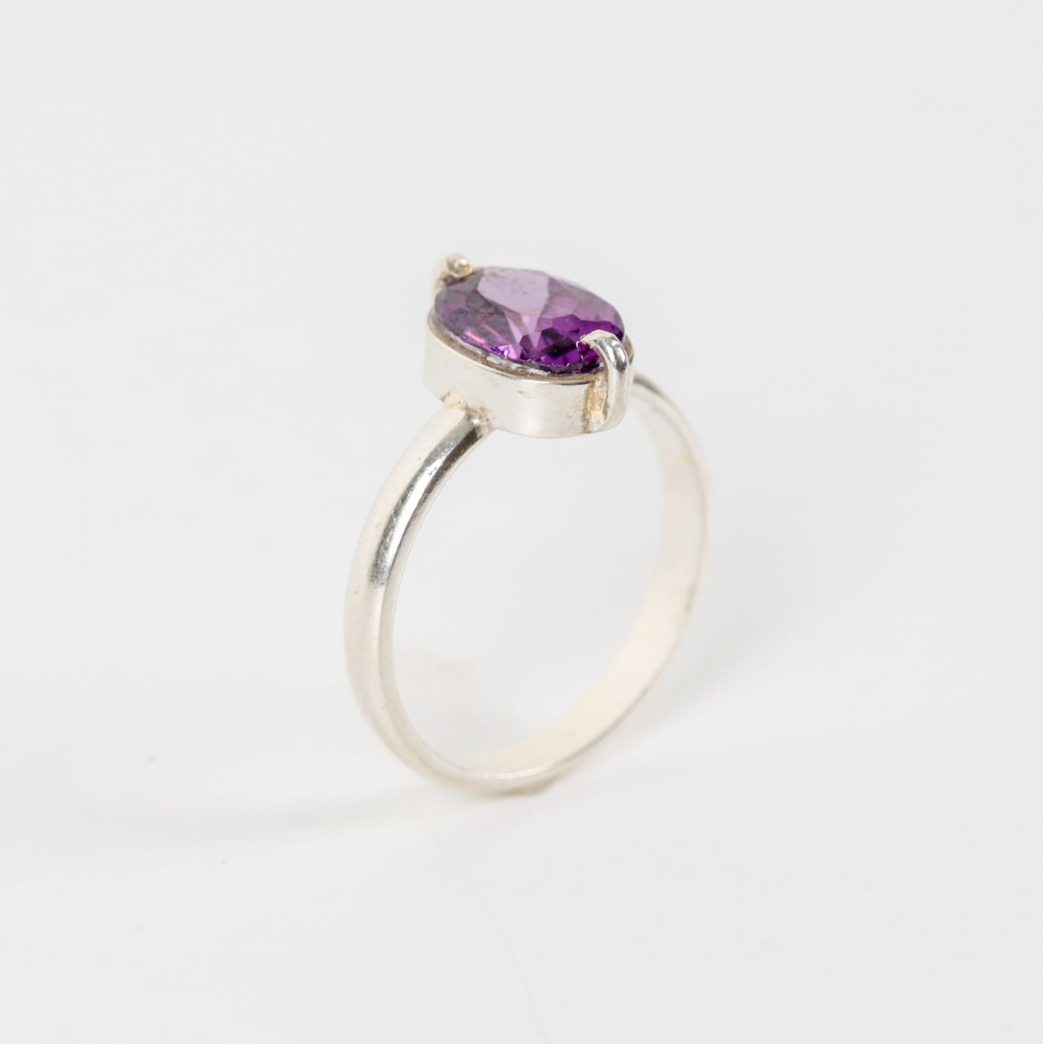 Amethyst Ring Handmade