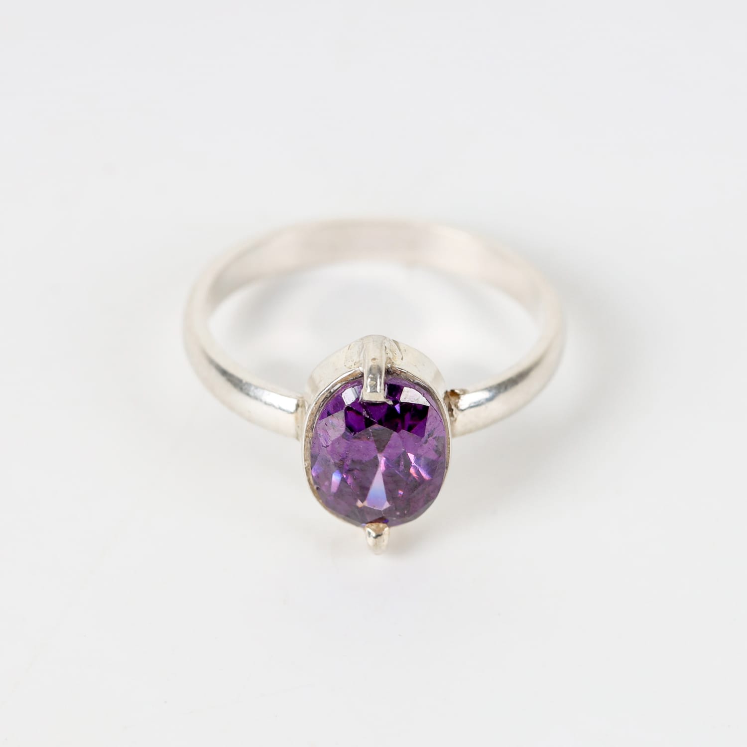 Amethyst Ring Handmade