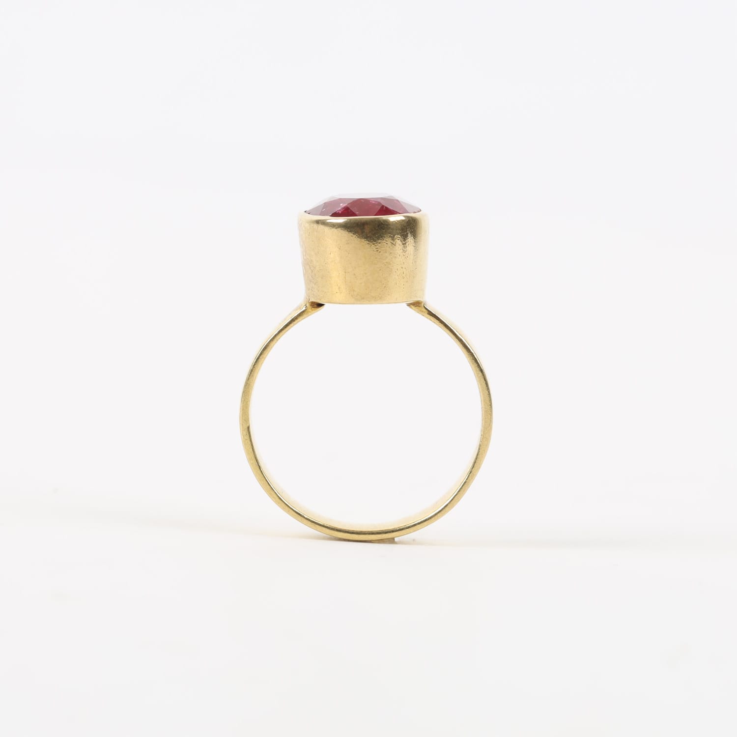 925 Silver Ruby Ring – Elegant and Timeless Design Yaqoot انگشتر یاقوت