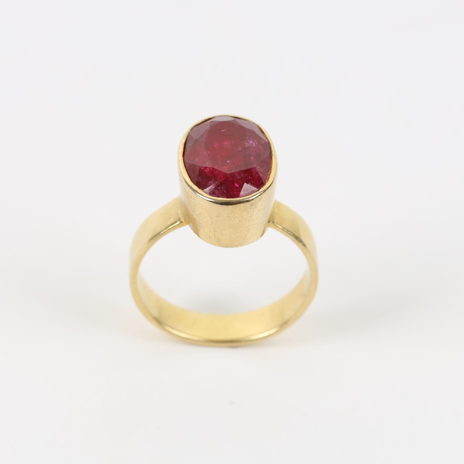925 Silver Ruby Ring – Elegant and Timeless Design Yaqoot انگشتر یاقوت