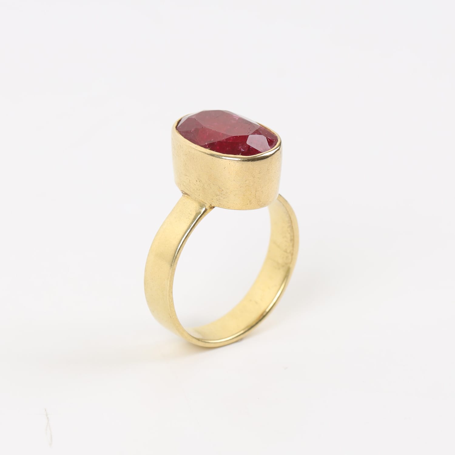 925 Silver Ruby Ring – Elegant and Timeless Design Yaqoot انگشتر یاقوت