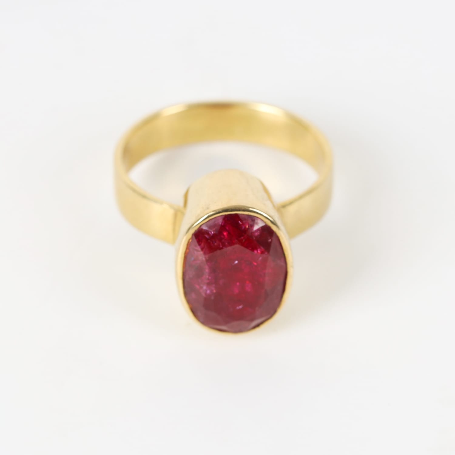 925 Silver Ruby Ring – Elegant and Timeless Design Yaqoot انگشتر یاقوت