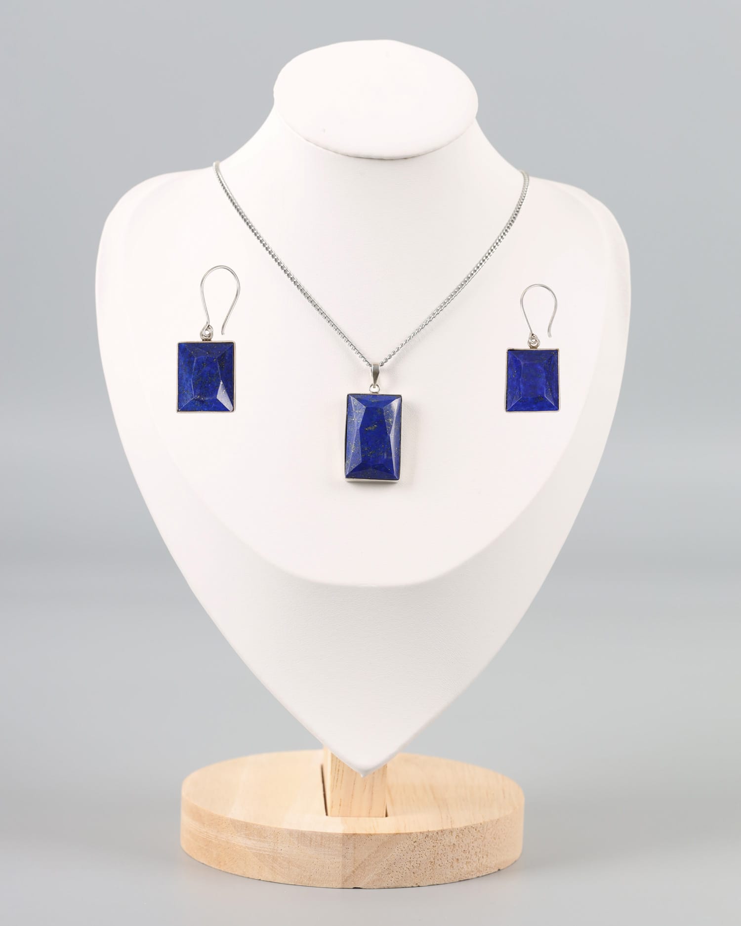 Lapis Handmade jewelry Set