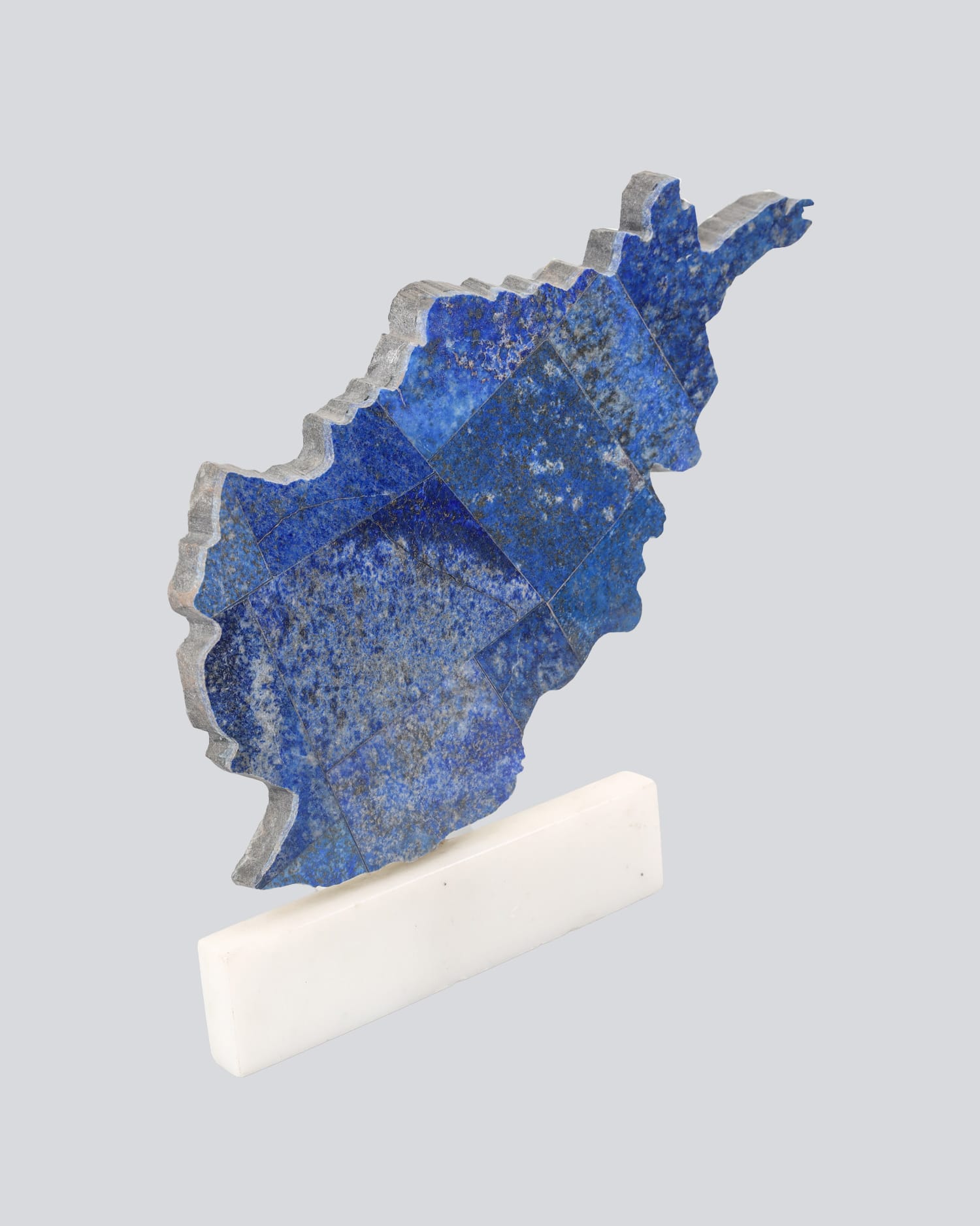 Map of Afghanistan - Lapis Lazuli