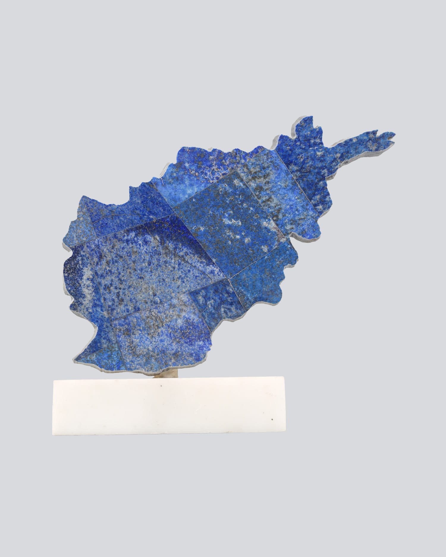 Map of Afghanistan - Lapis Lazuli