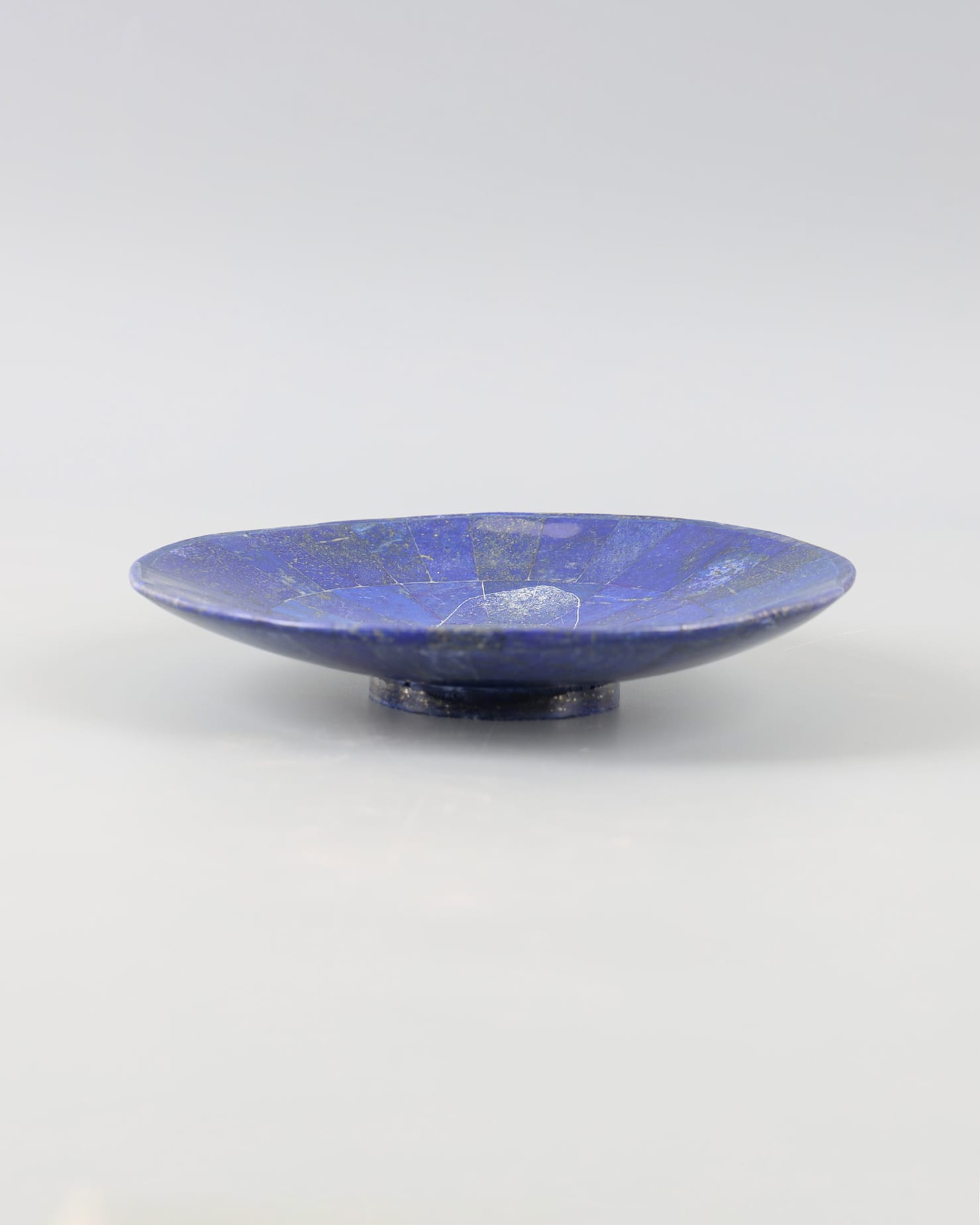 Lapis Lazuli Decorative Plate with Custom Photo or Name Engraving (with Gift Box)