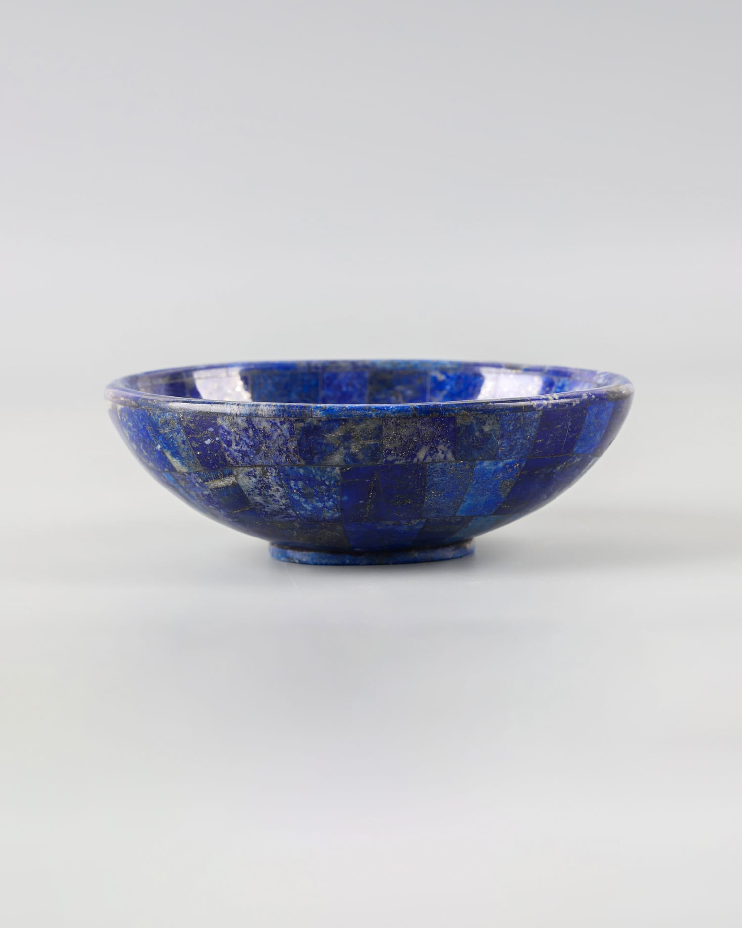 Lapis Lazuli Decorative Bowl and Ghur (Kashkul) Set Plate
