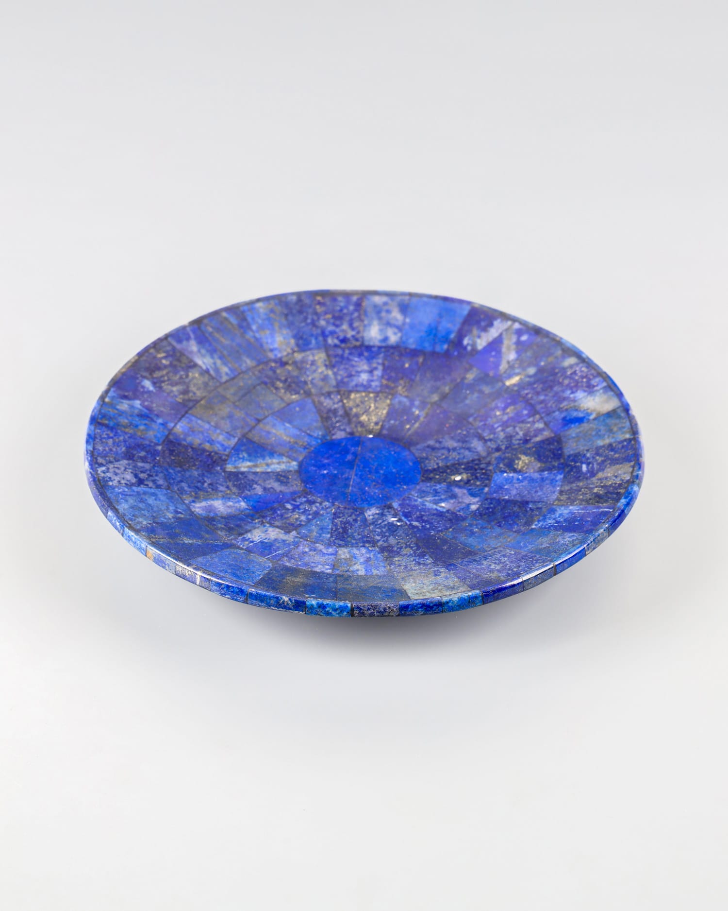 Lapis Lazuli Decorative Bowl and Ghur (Kashkul) Set Plate