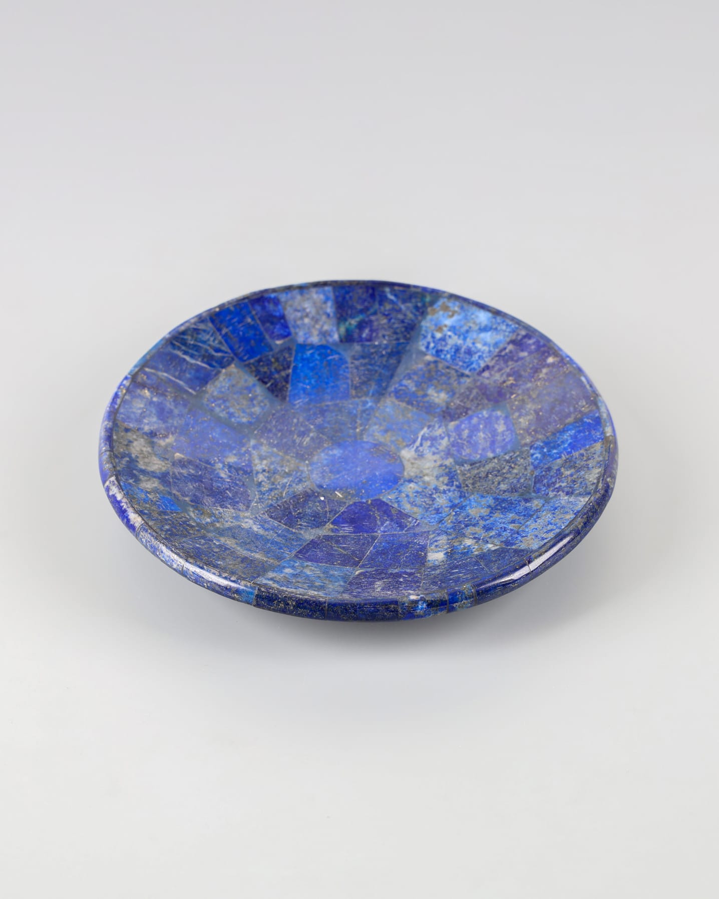 Lapis Lazuli Decorative Bowl and Ghur (Kashkul) Set Plate