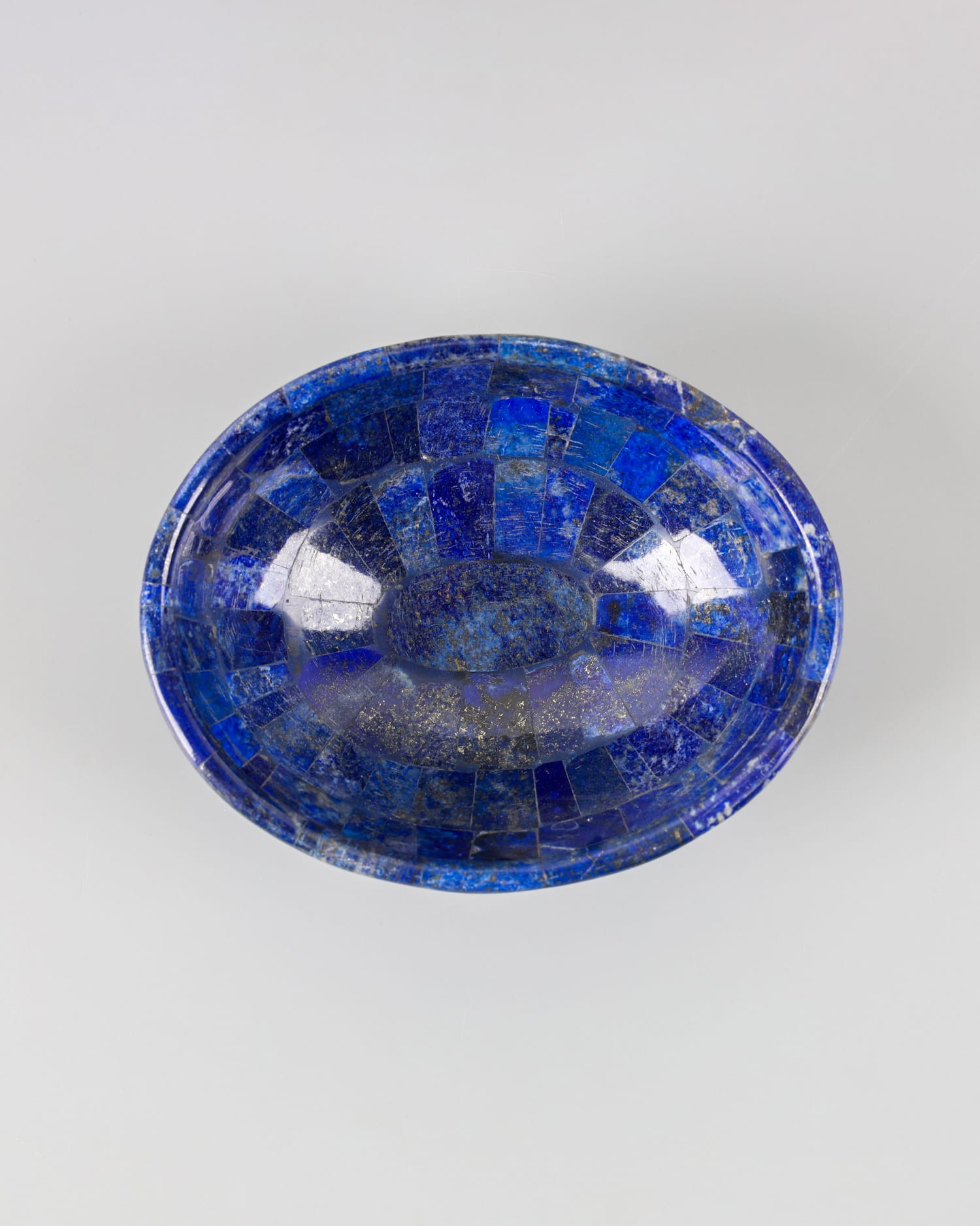 Lapis Lazuli Decorative Bowl and Ghur (Kashkul) Set Plate