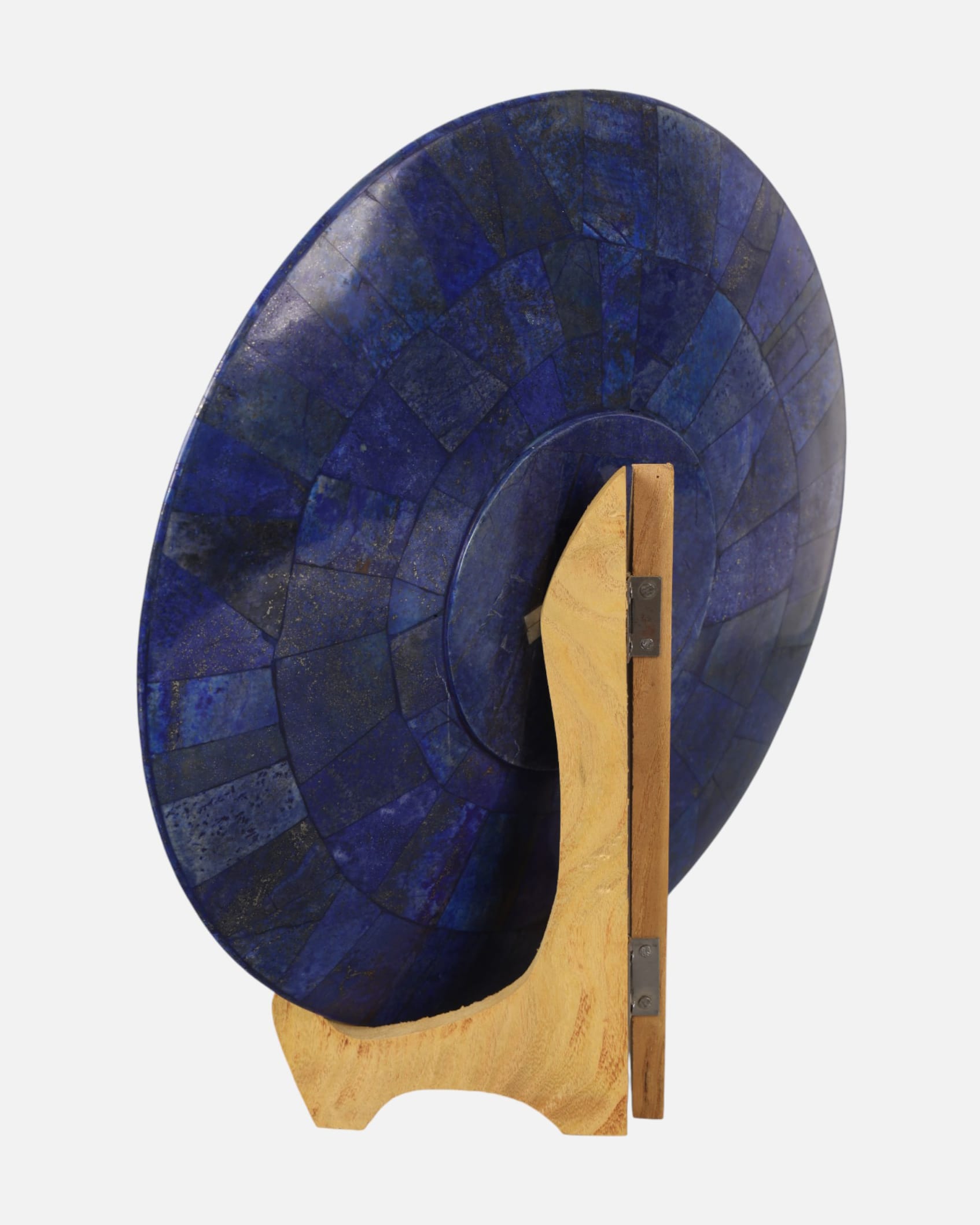 Bamiyan Buddha Lapis Lazuli Plate | Handcrafted Decorative Plate
